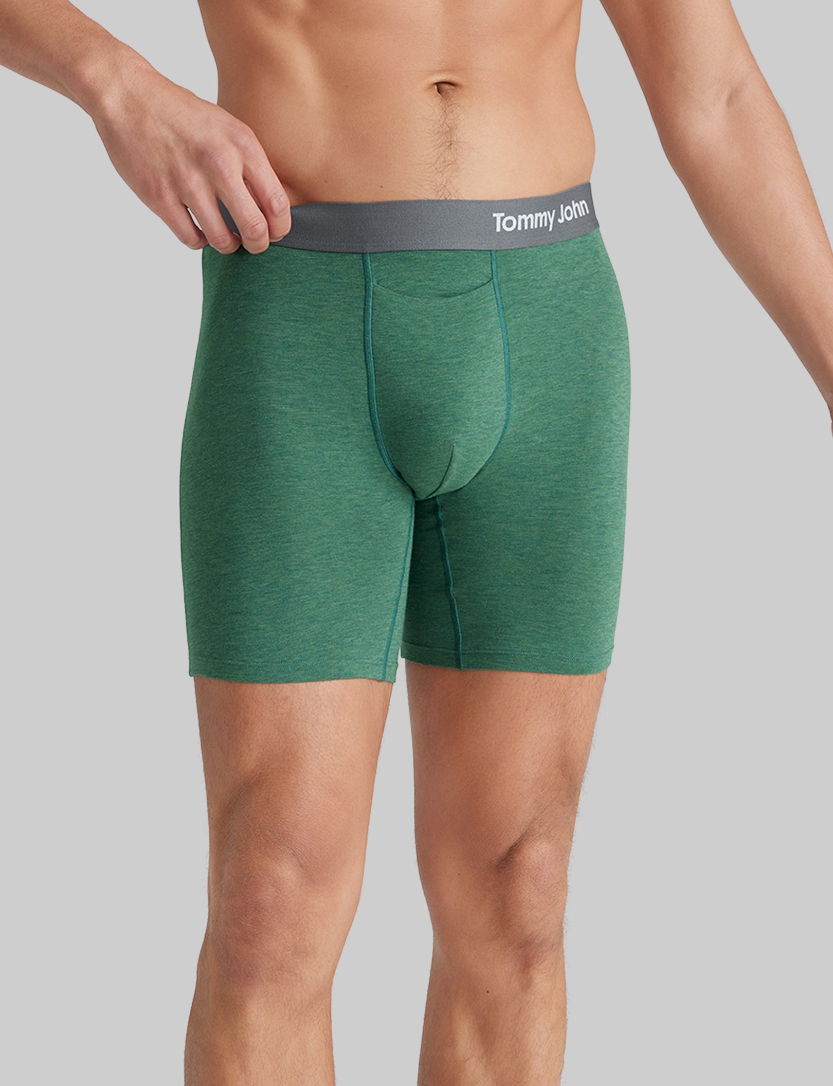 Cool Cotton Mid-Length Boxer Brief 6"