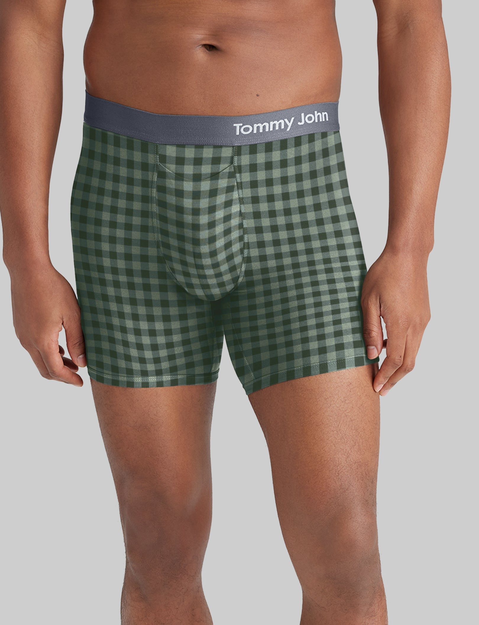 Cool Cotton Mid-Length Boxer Brief 6"