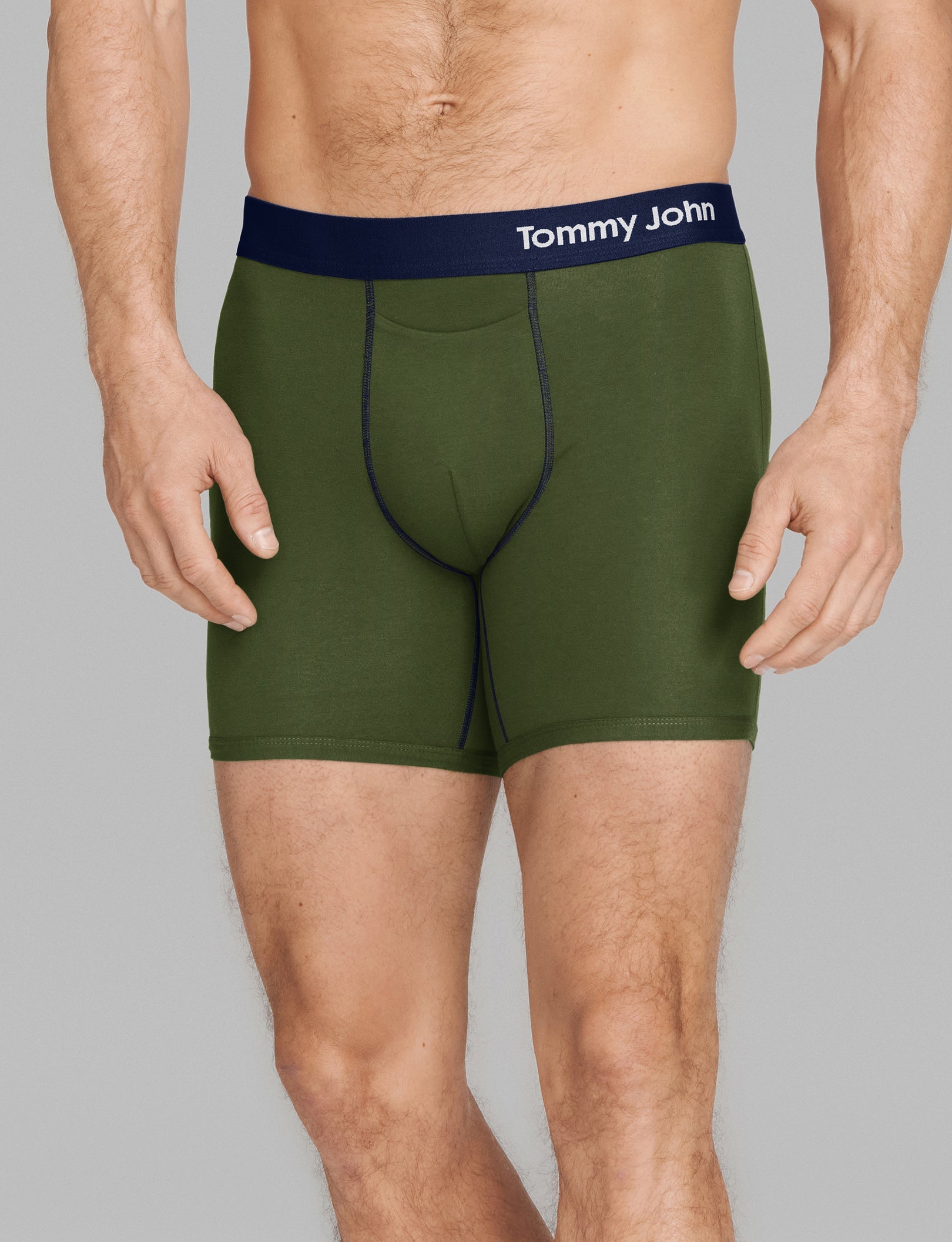 Cool Cotton Mid-Length Boxer Brief 6"
