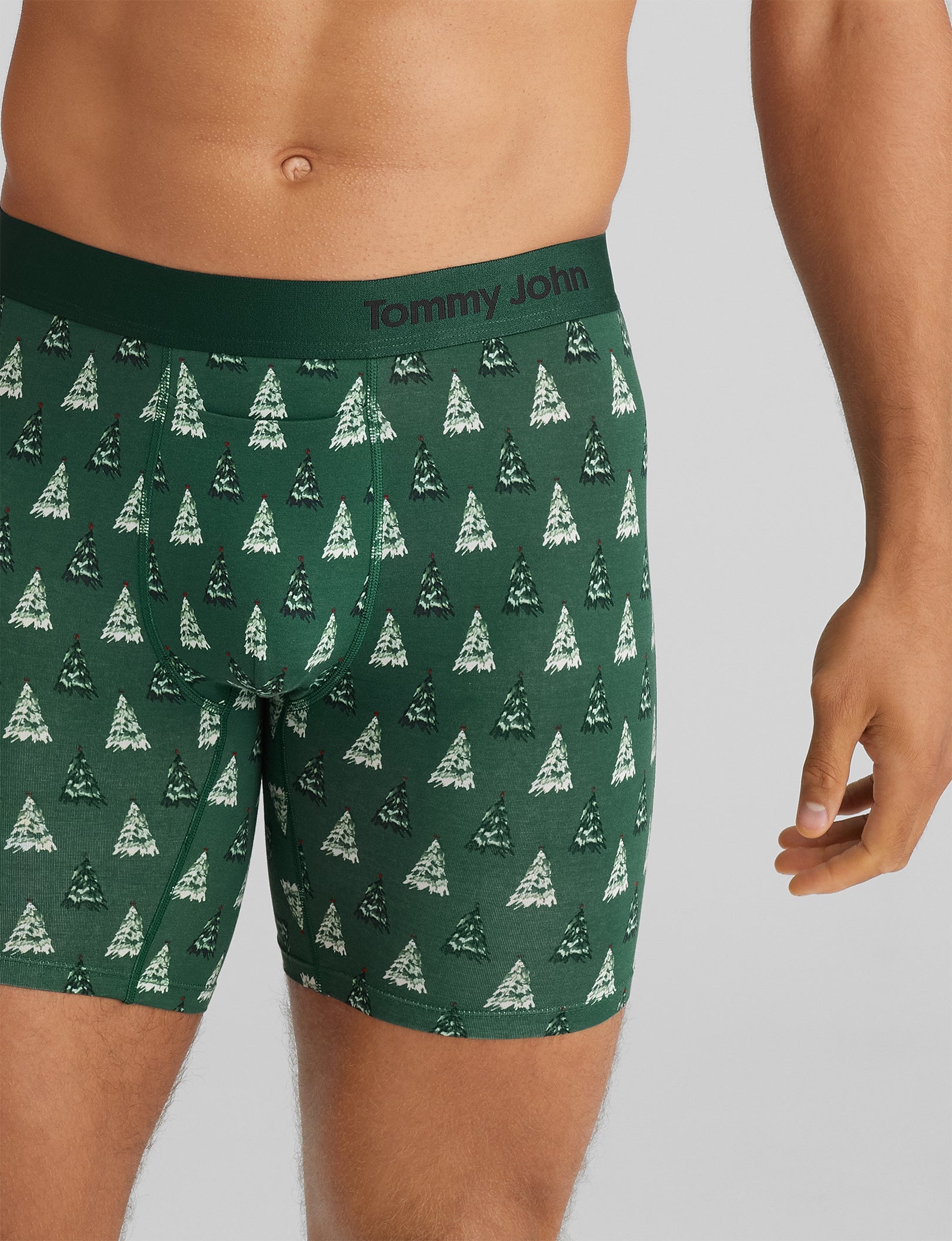 Cool Cotton Mid-Length Boxer Brief 6"