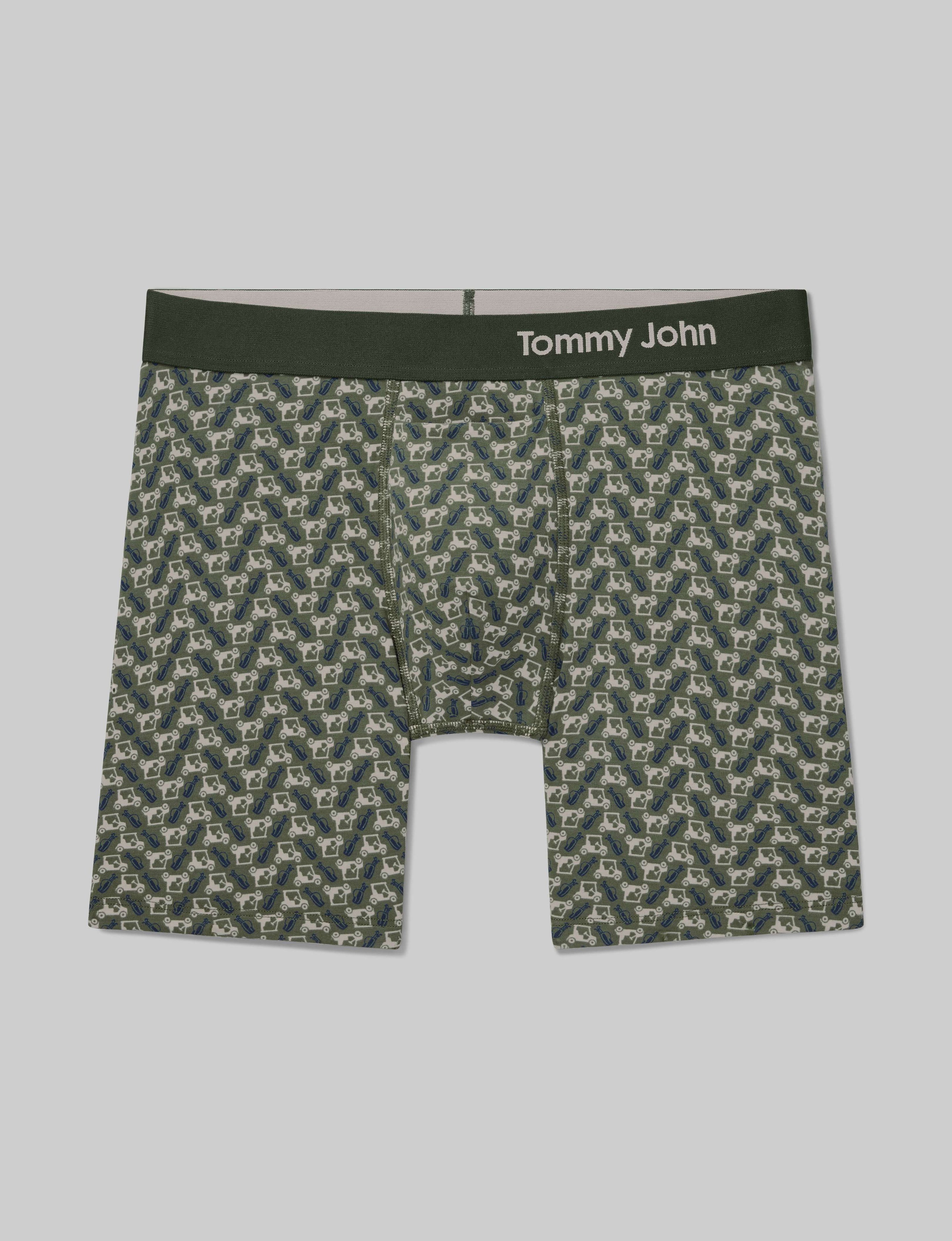 Cool Cotton Mid-Length Boxer Brief 6"