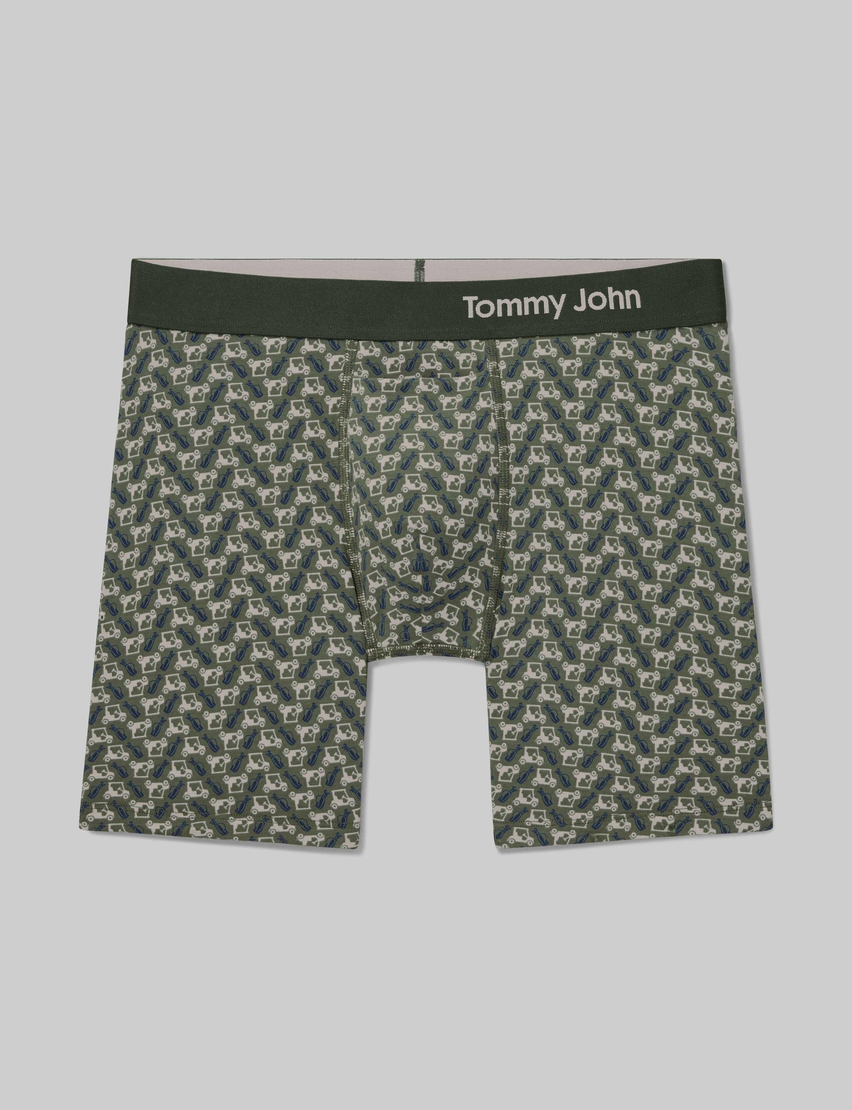 Cool Cotton Mid-Length Boxer Brief 6"