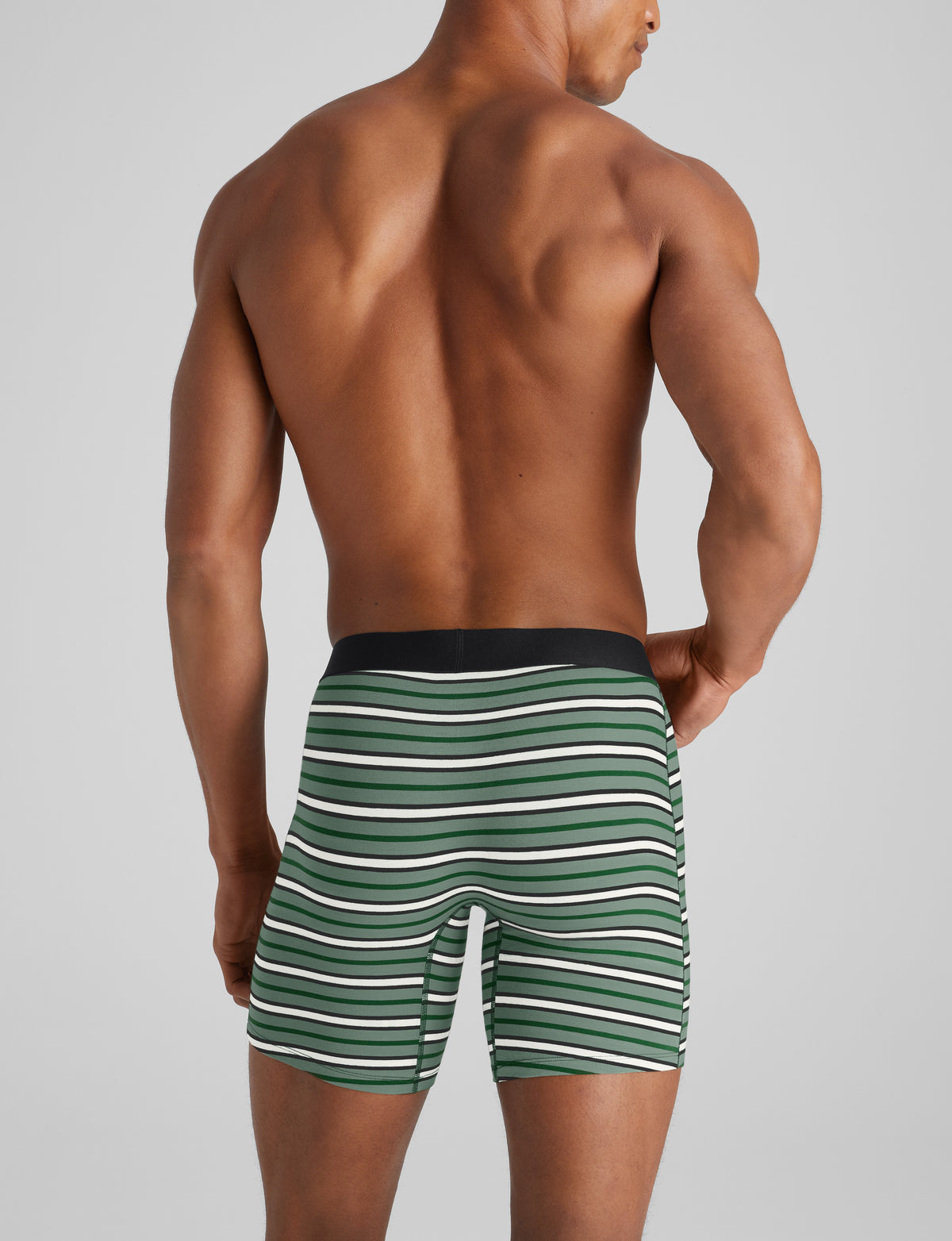 Cool Cotton Mid-Length Boxer Brief 6"