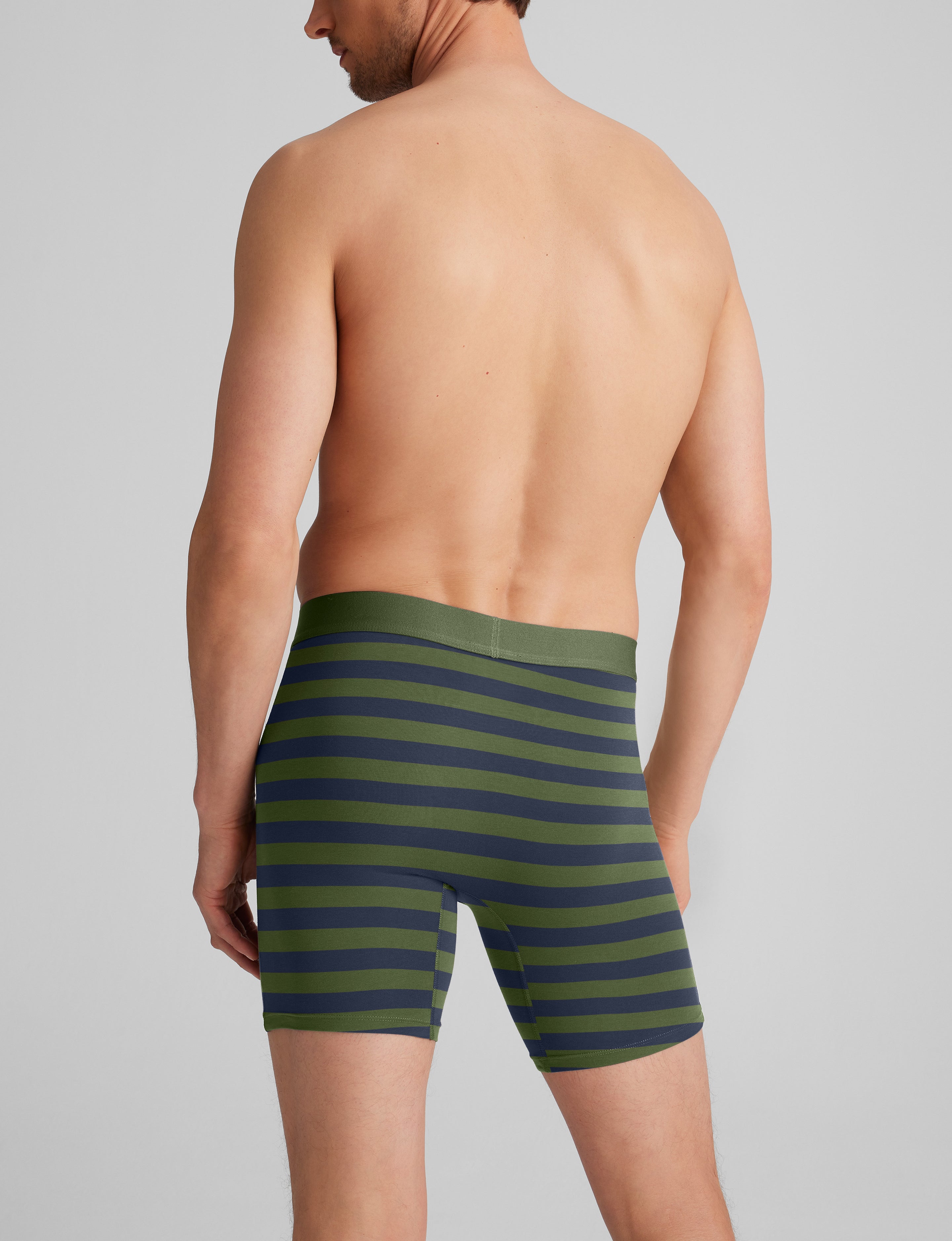 Cool Cotton Mid-Length Boxer Brief 6" (3-Pack)