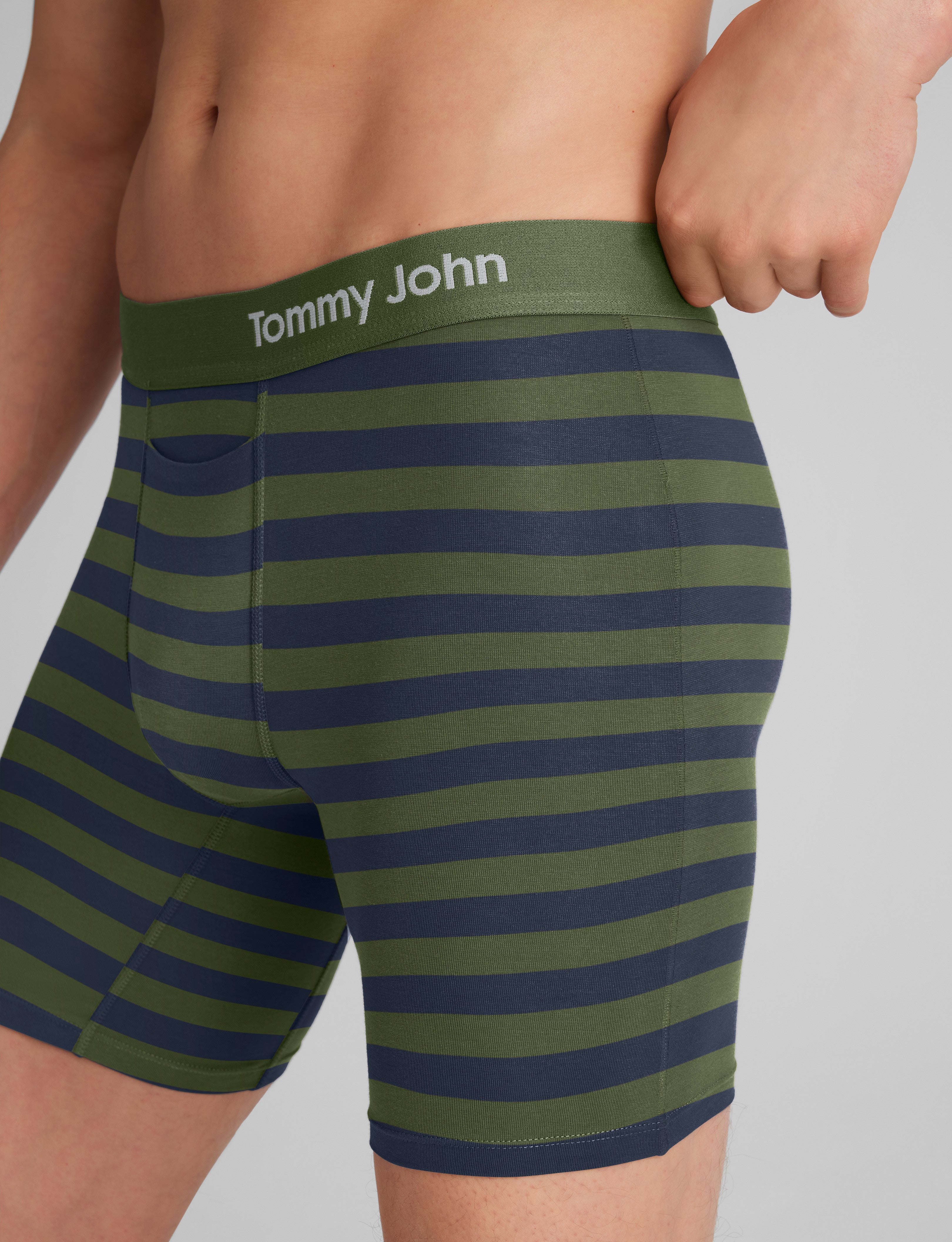 Cool Cotton Mid-Length Boxer Brief 6"