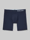 Cool Cotton Mid-Length Boxer Brief 6"::Navy::Swatch