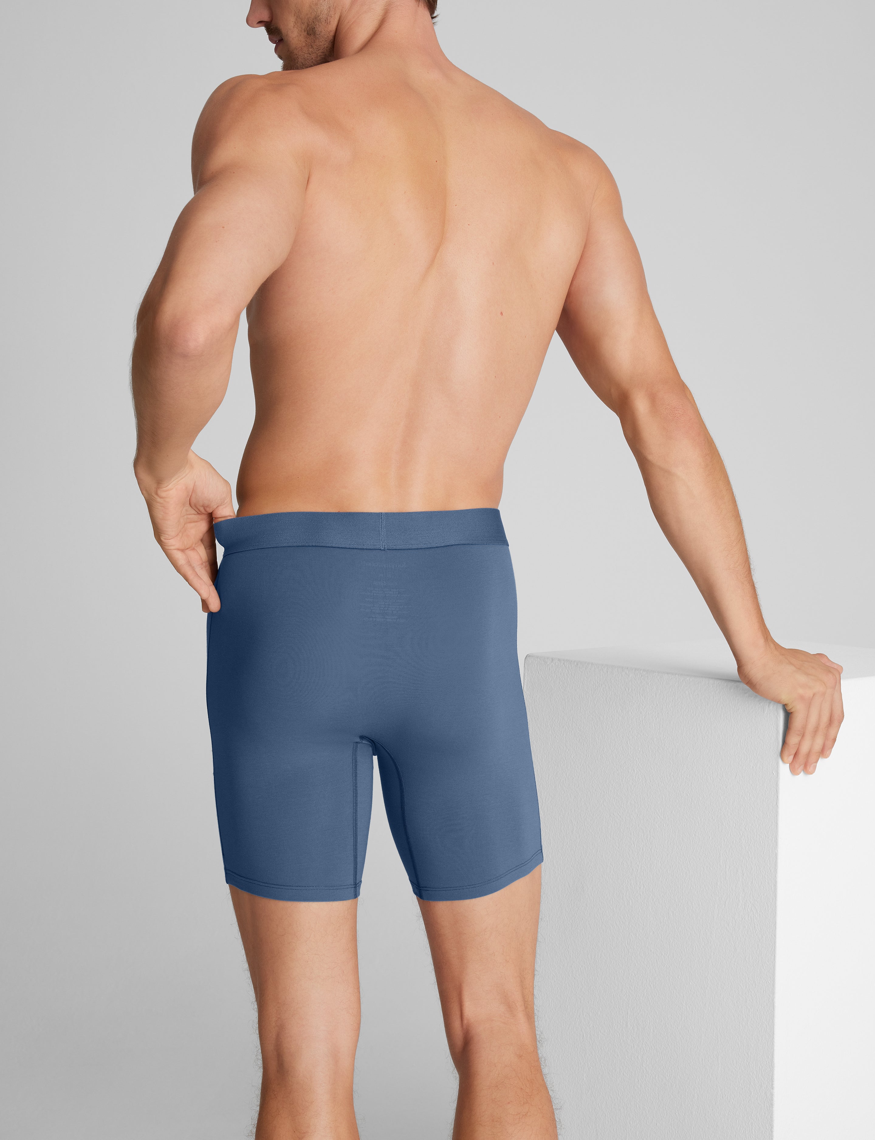 Cool Cotton Mid-Length Boxer Brief 6" (6-Pack)