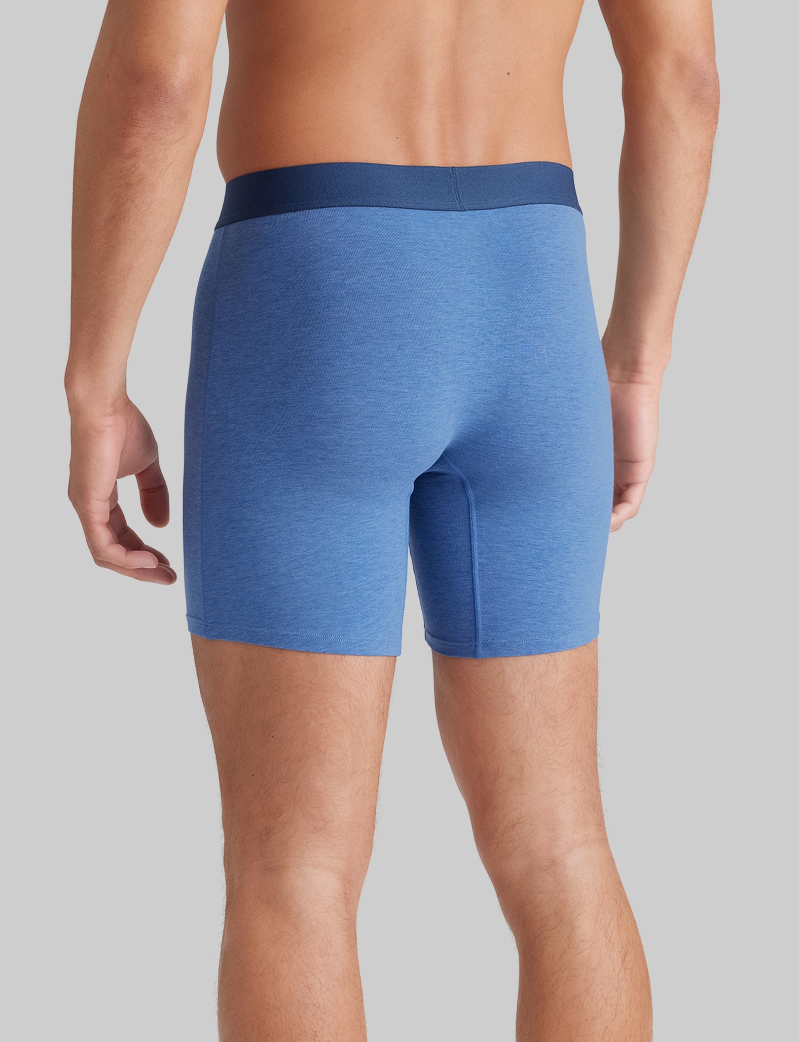 Cool Cotton Mid-Length Boxer Brief 6"