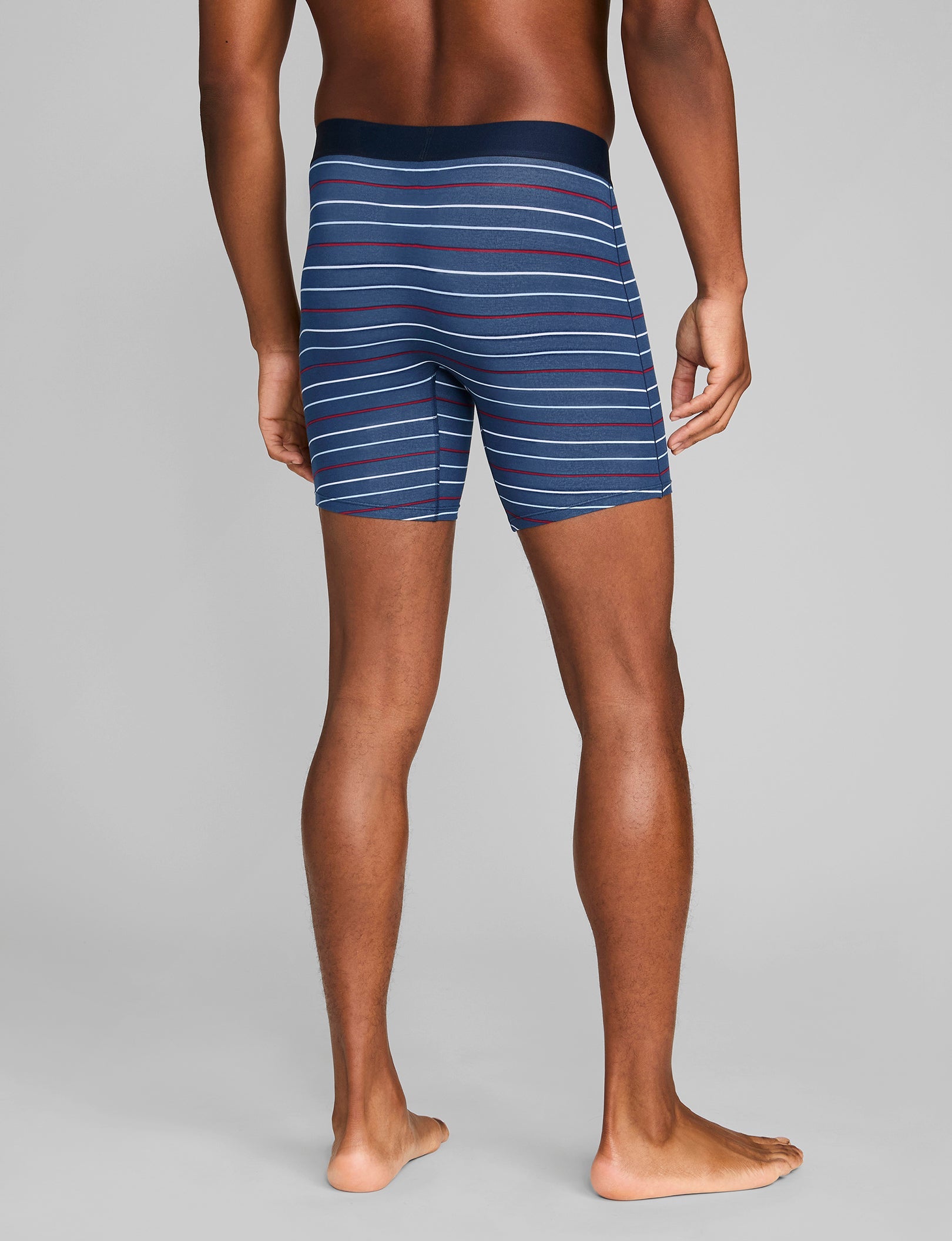 Cool Cotton Mid-Length Boxer Brief 6"
