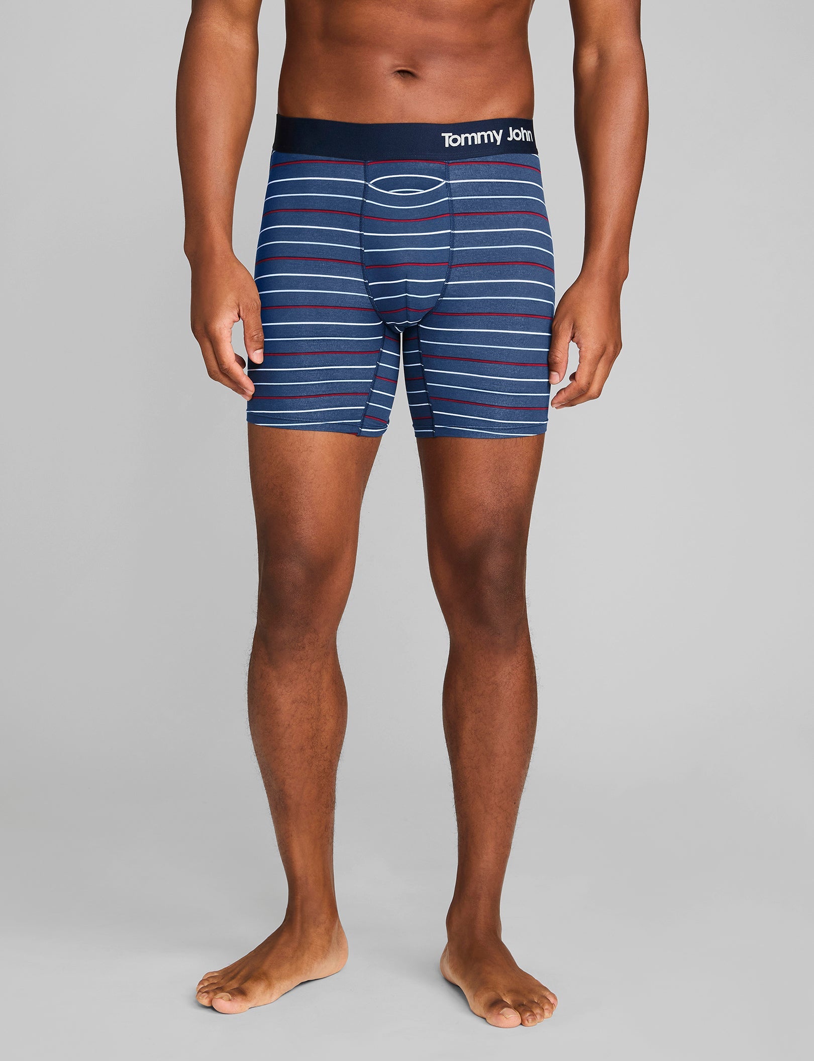 Cool Cotton Mid-Length Boxer Brief 6"