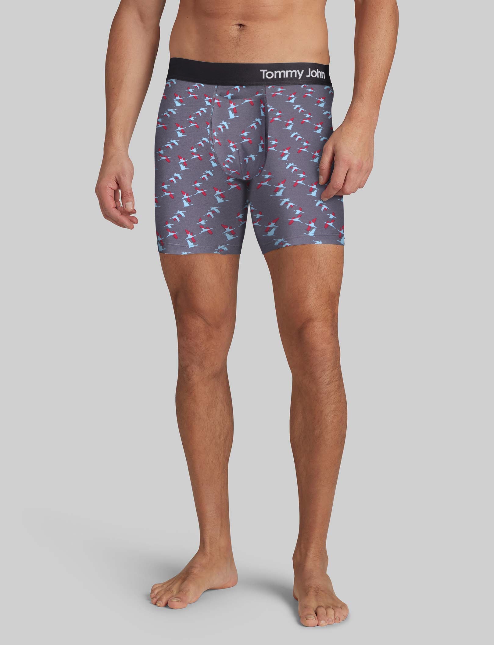 Cool Cotton Mid-Length Boxer Brief 6"