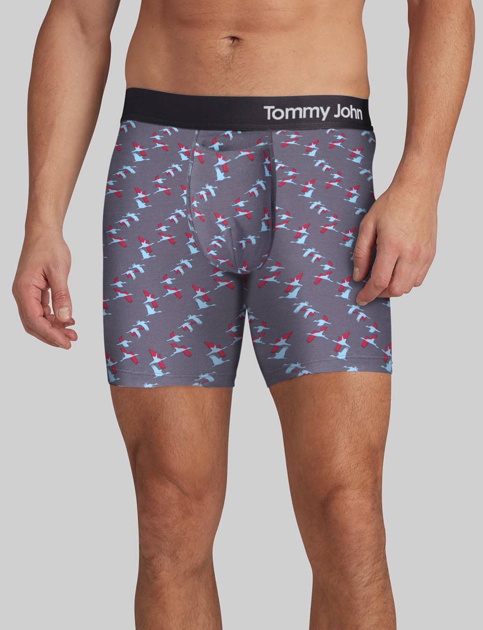 Cool Cotton Mid-Length Boxer Brief 6"
