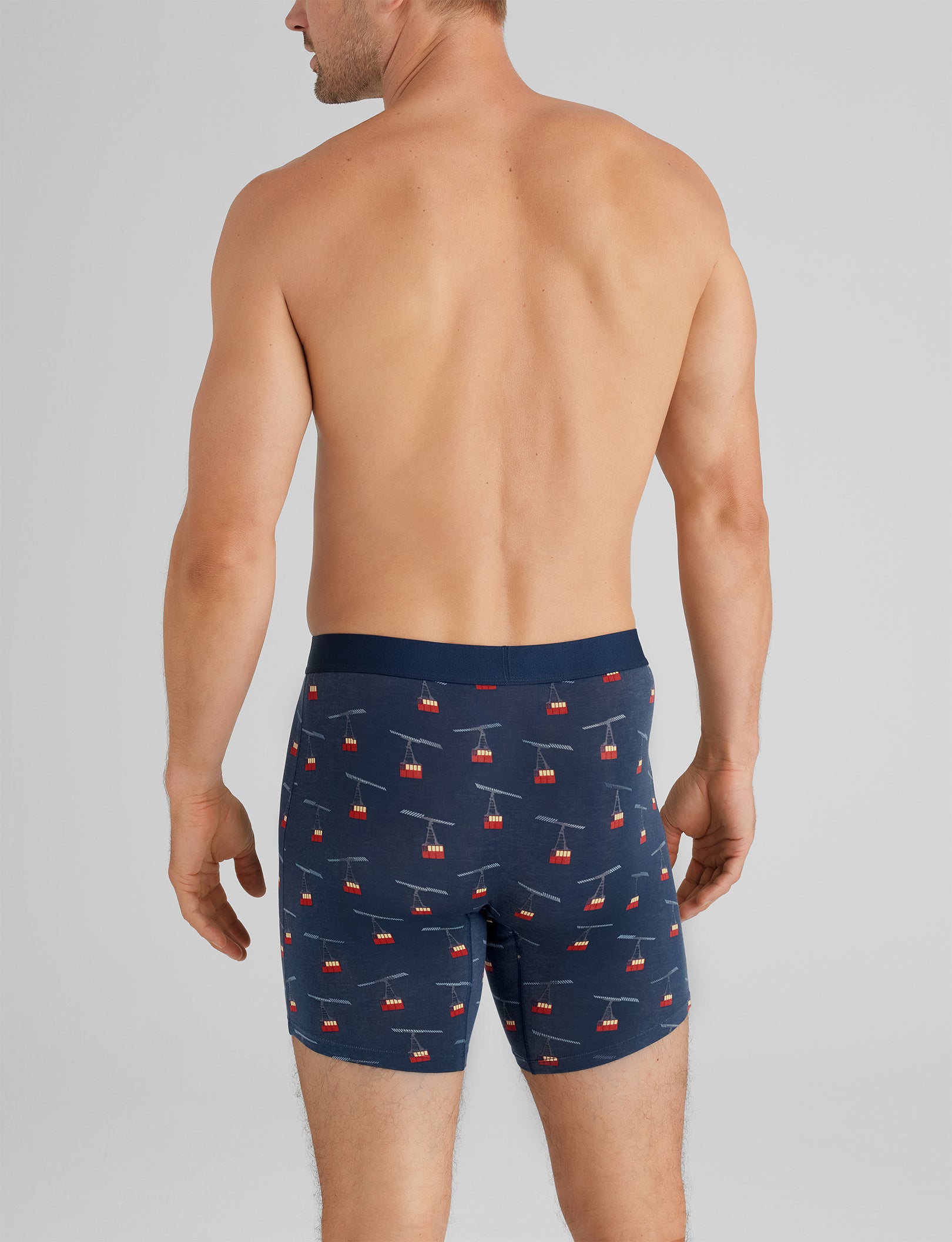 Cool Cotton Mid-Length Boxer Brief 6" (6-Pack)