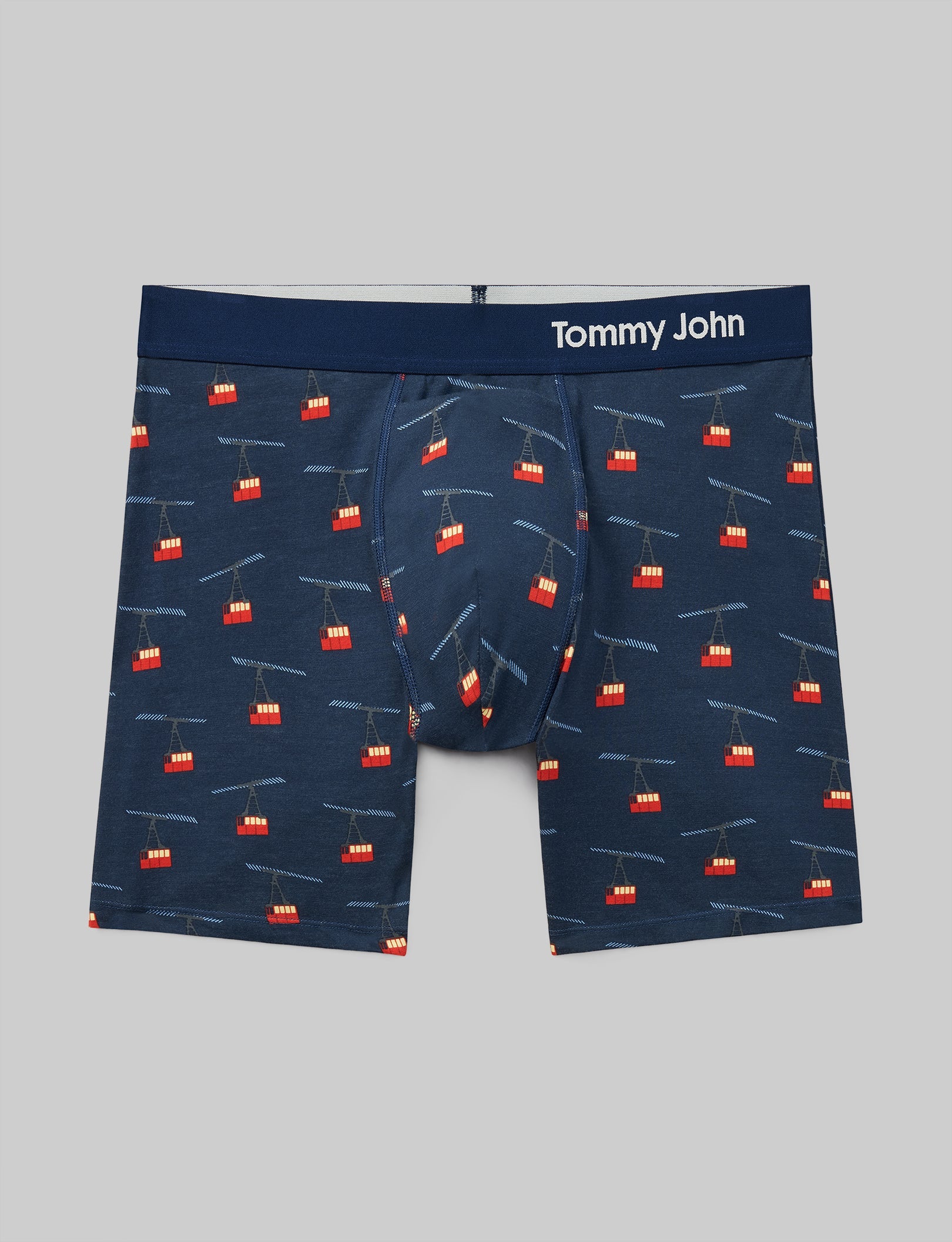 Cool Cotton Mid-Length Boxer Brief 6"