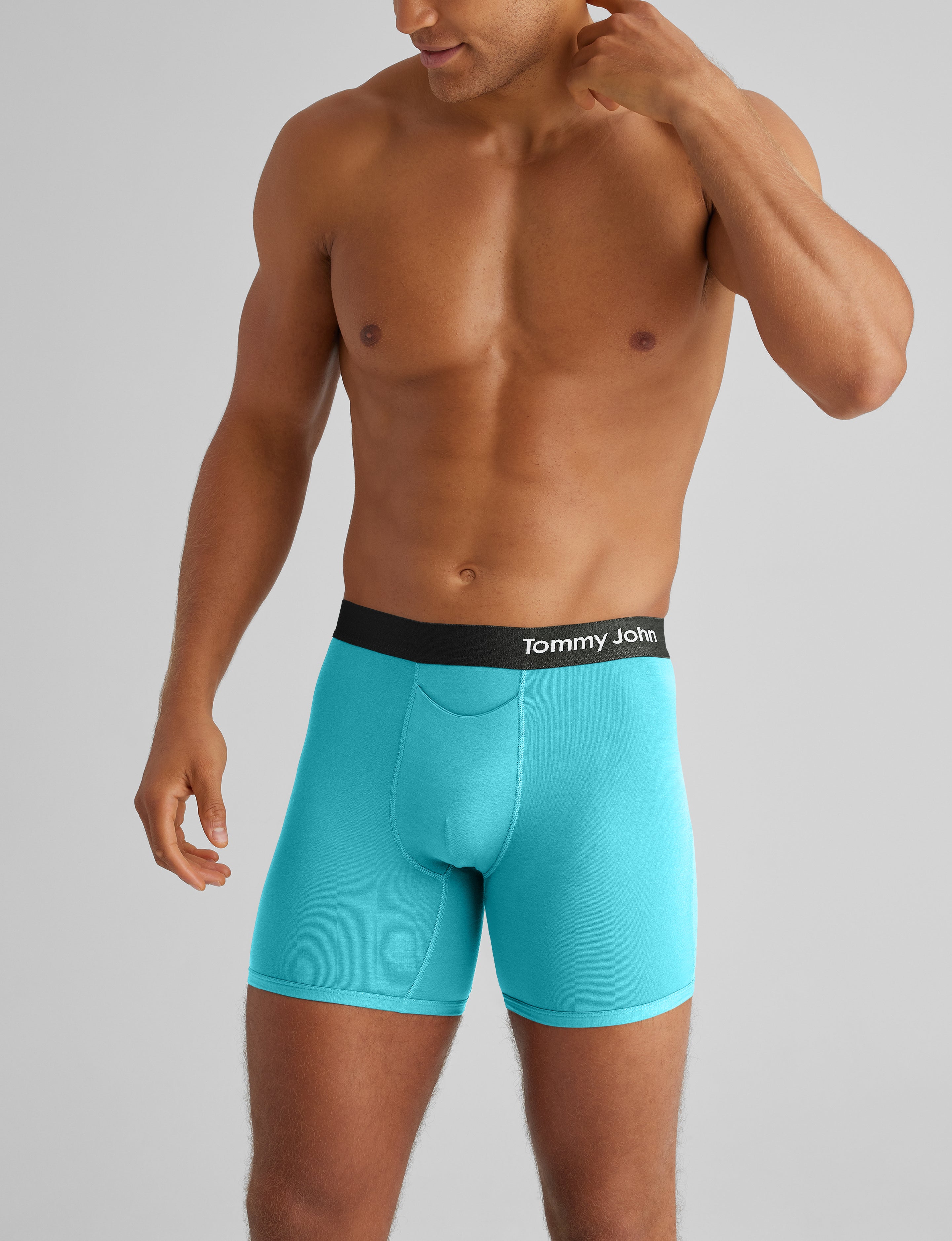 Cool Cotton Mid-Length Boxer Brief 6" (6-Pack)