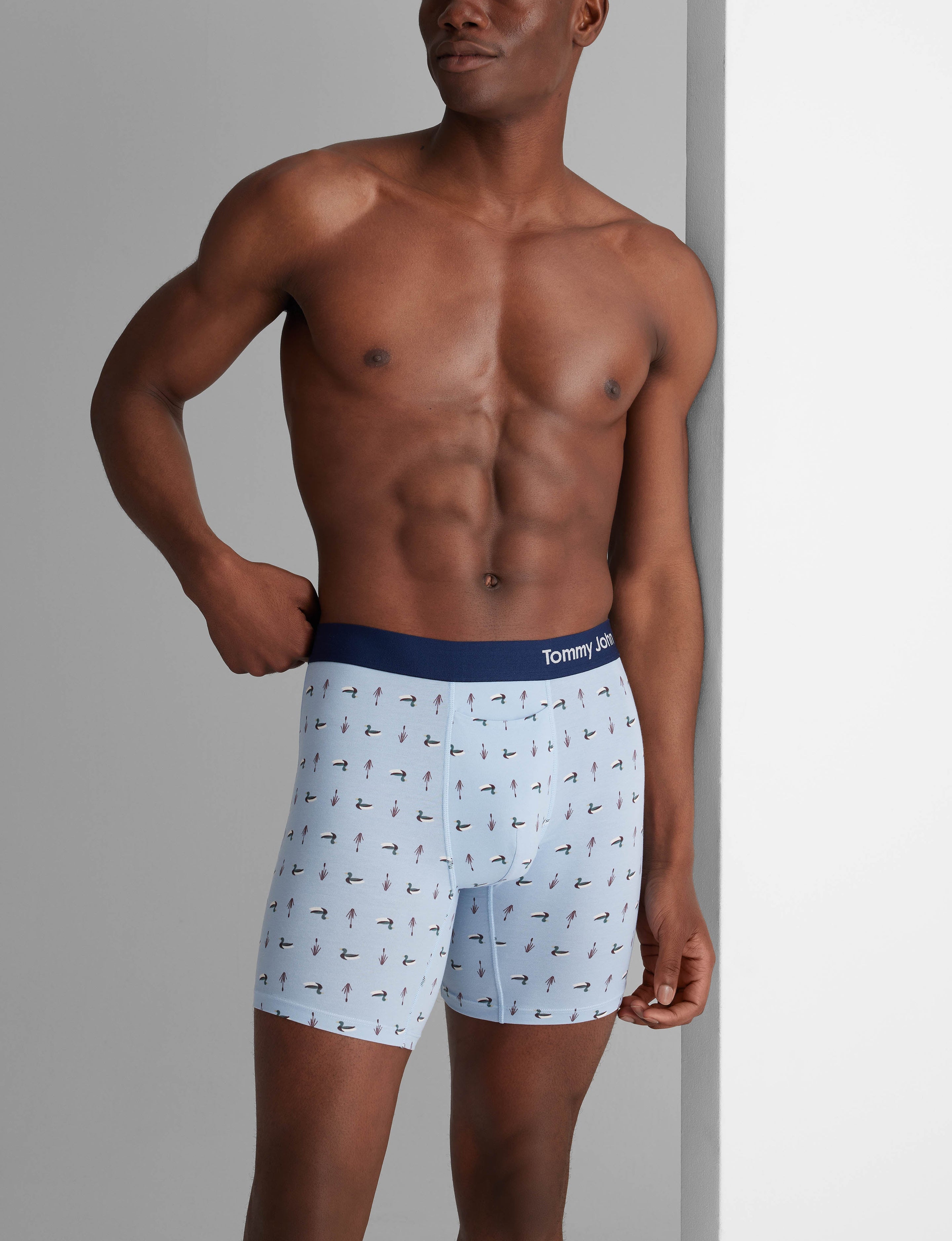 Cool Cotton Mid-Length Boxer Brief 6"