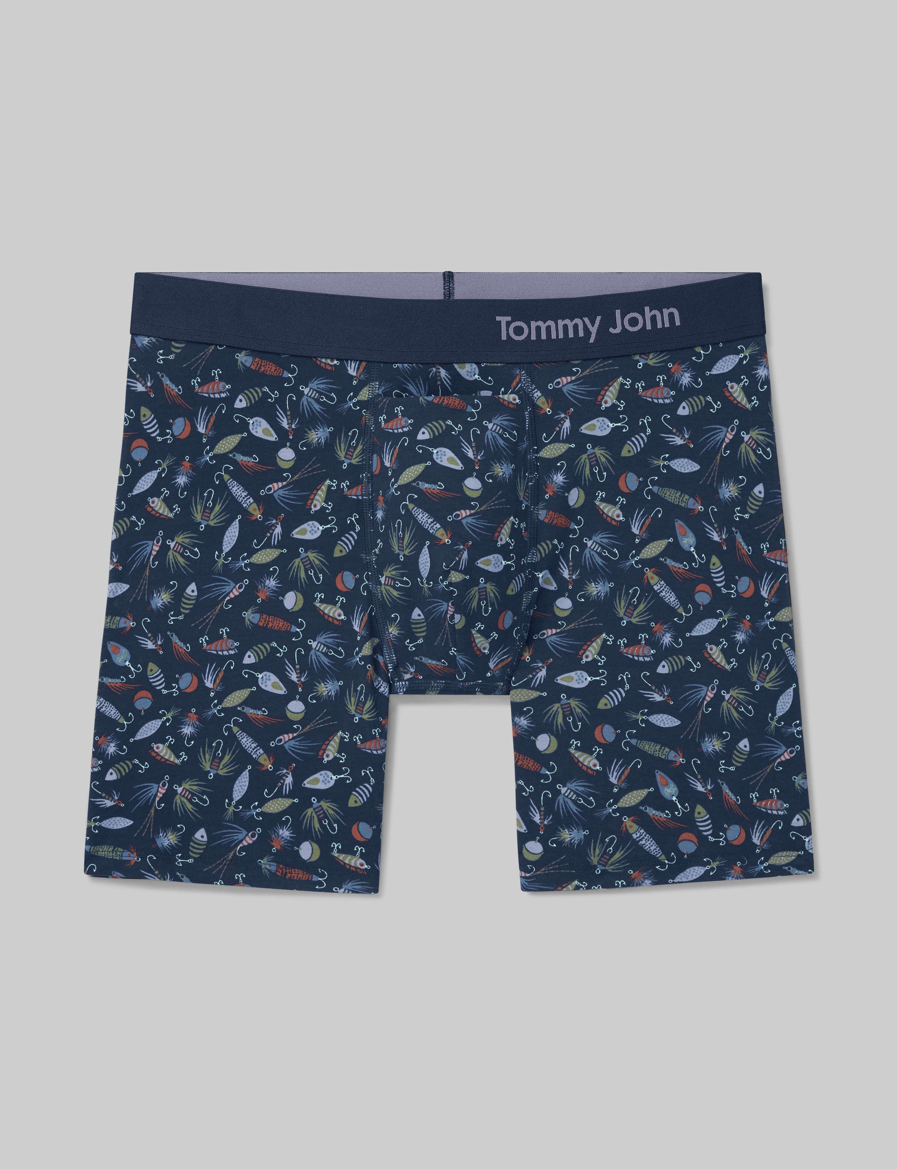 Cool Cotton Mid-Length Boxer Brief 6"