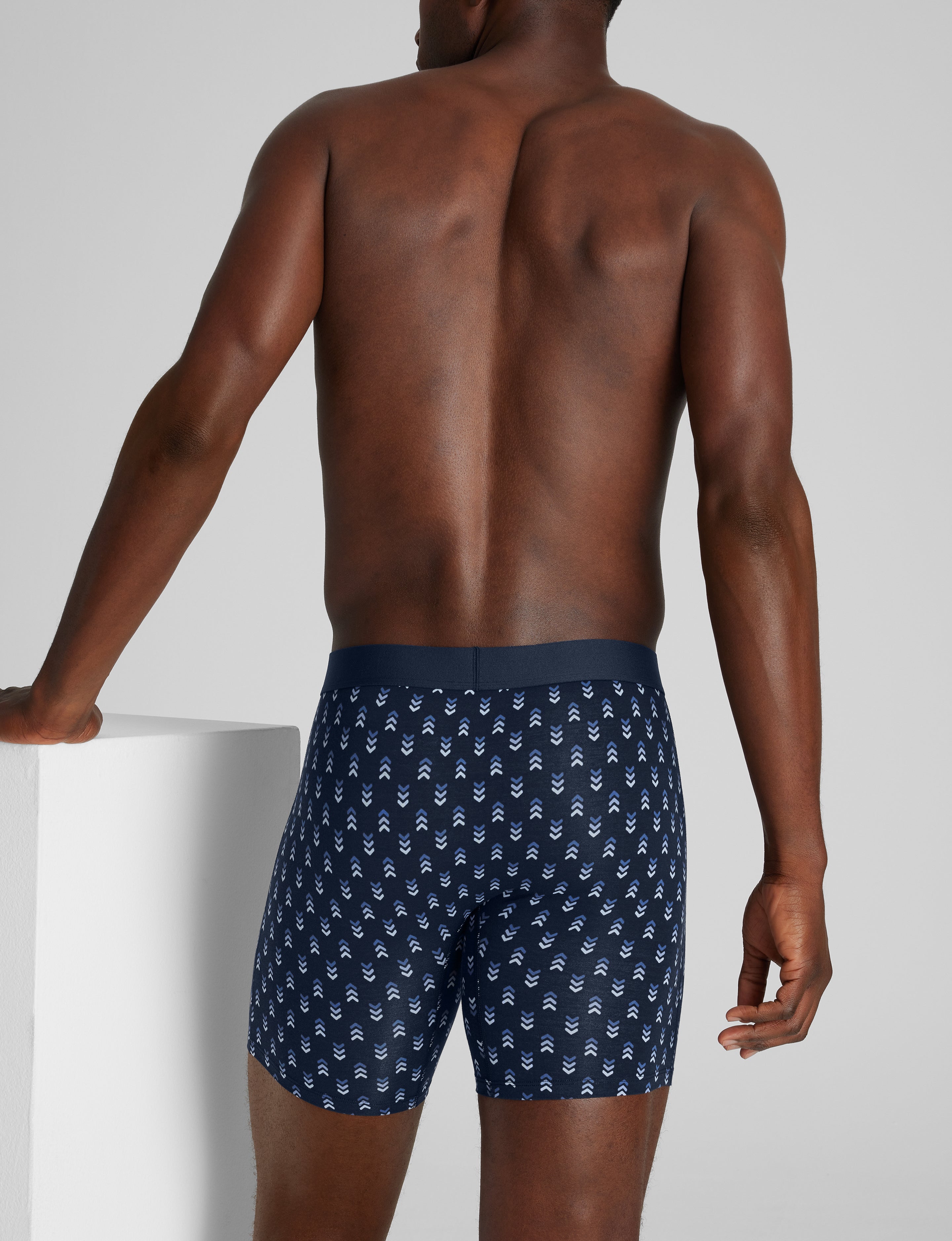 Cool Cotton Mid-Length Boxer Brief 6" (6-Pack)