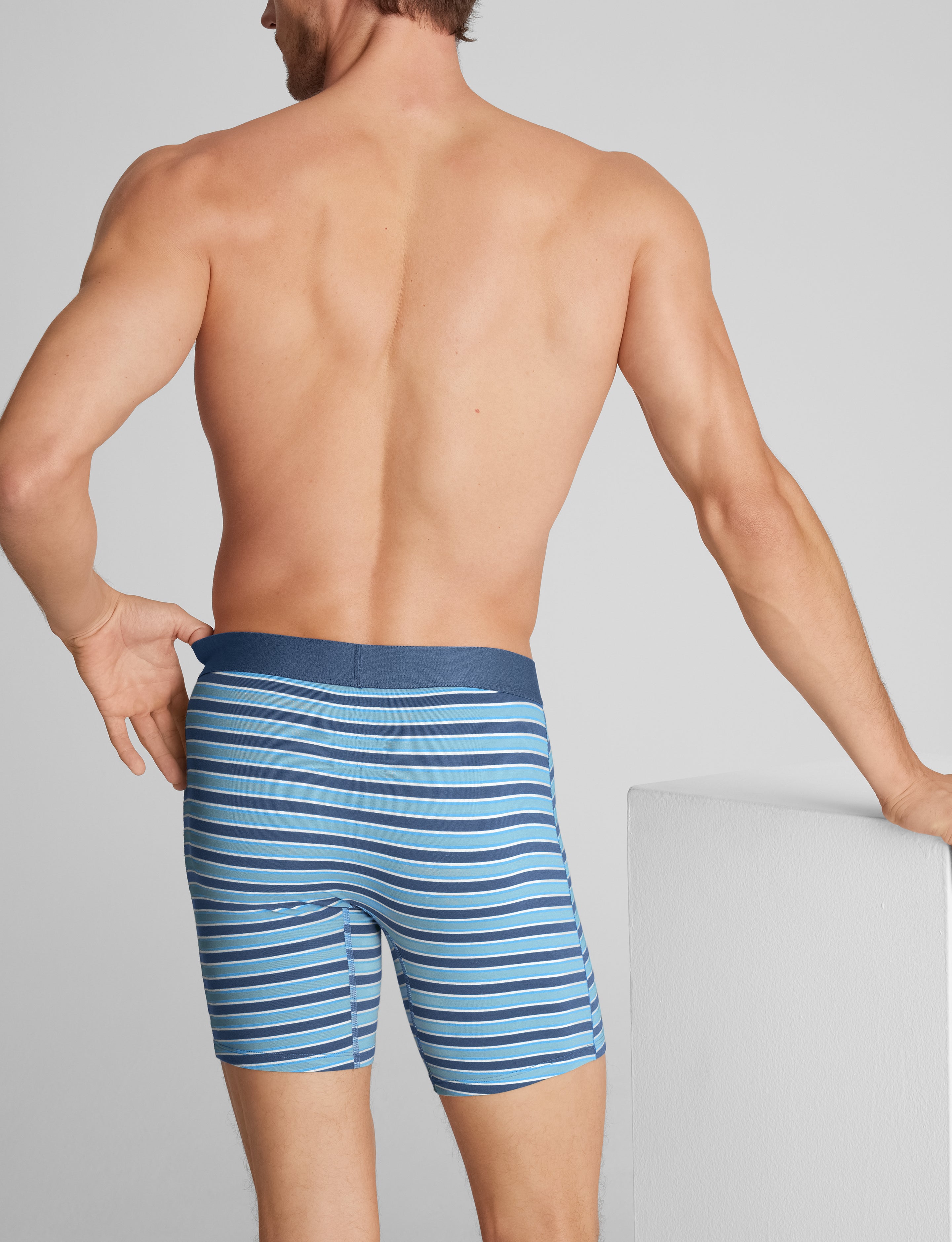 Cool Cotton Mid-Length Boxer Brief 6" (3-Pack)