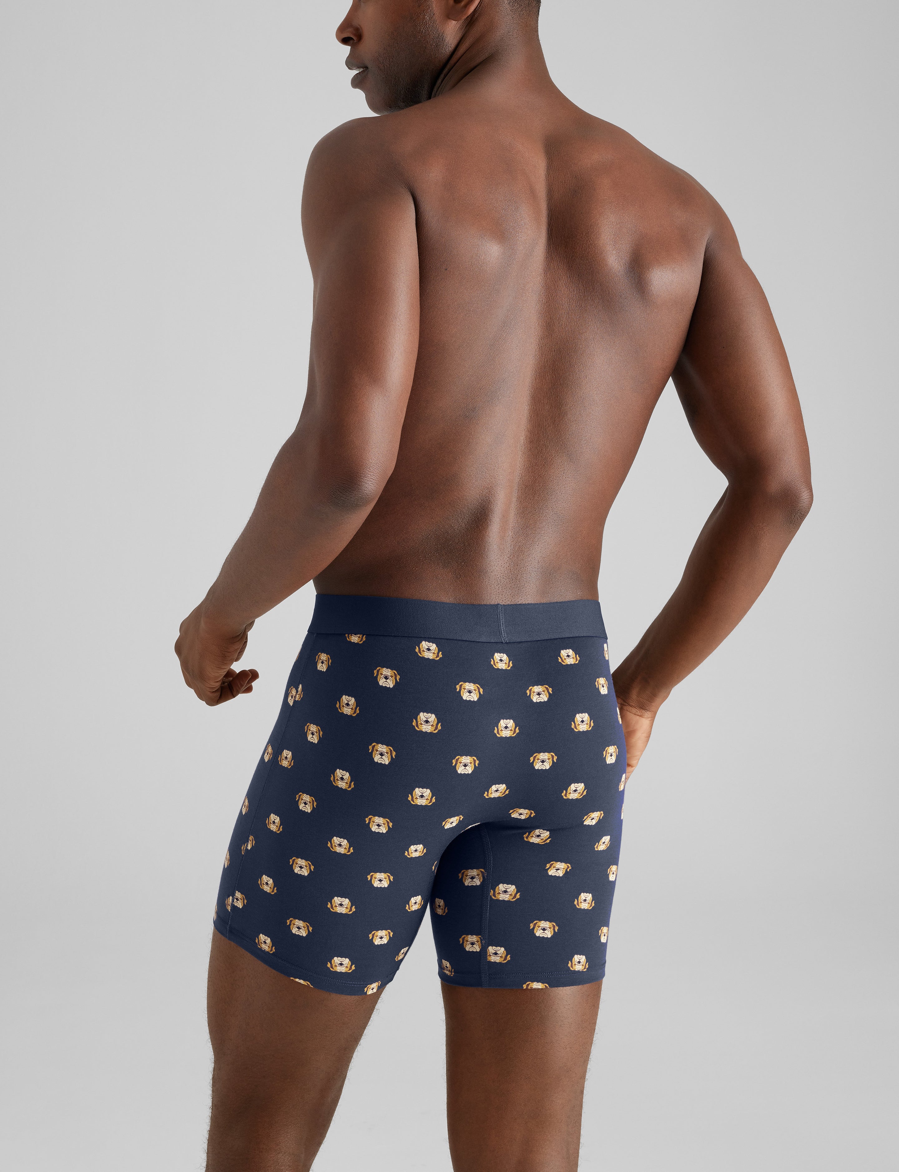 Cool Cotton Mid-Length Boxer Brief 6" (3-Pack)