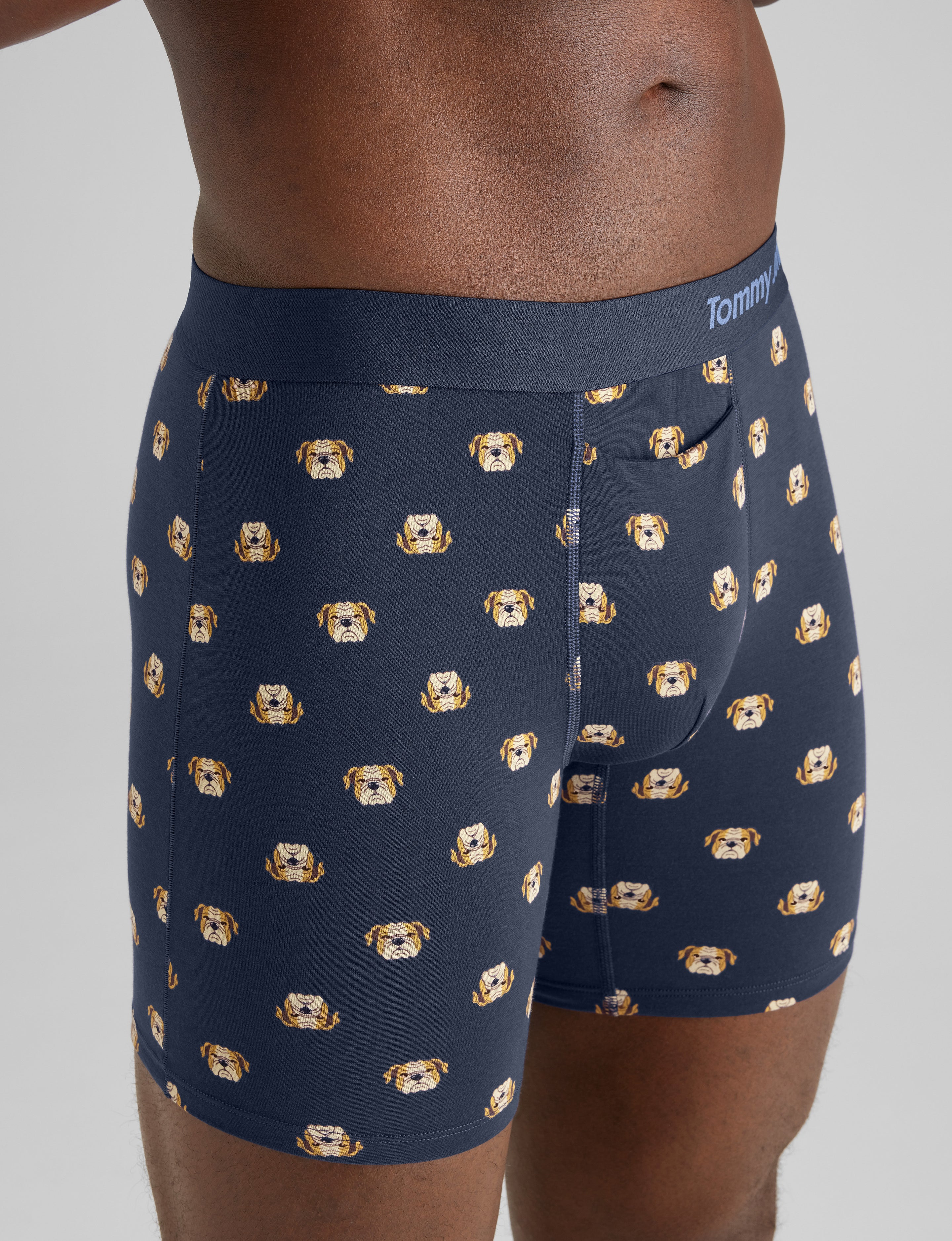 Cool Cotton Mid-Length Boxer Brief 6"
