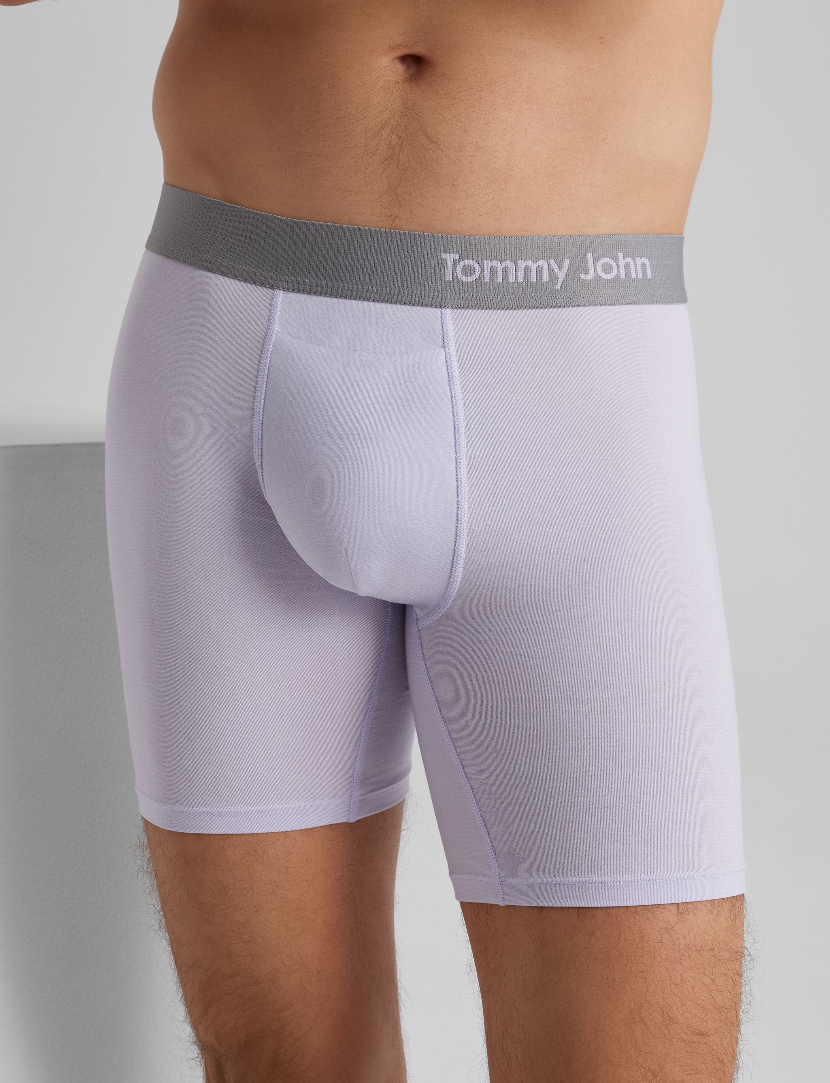 Cool Cotton Mid-Length Boxer Brief 6"