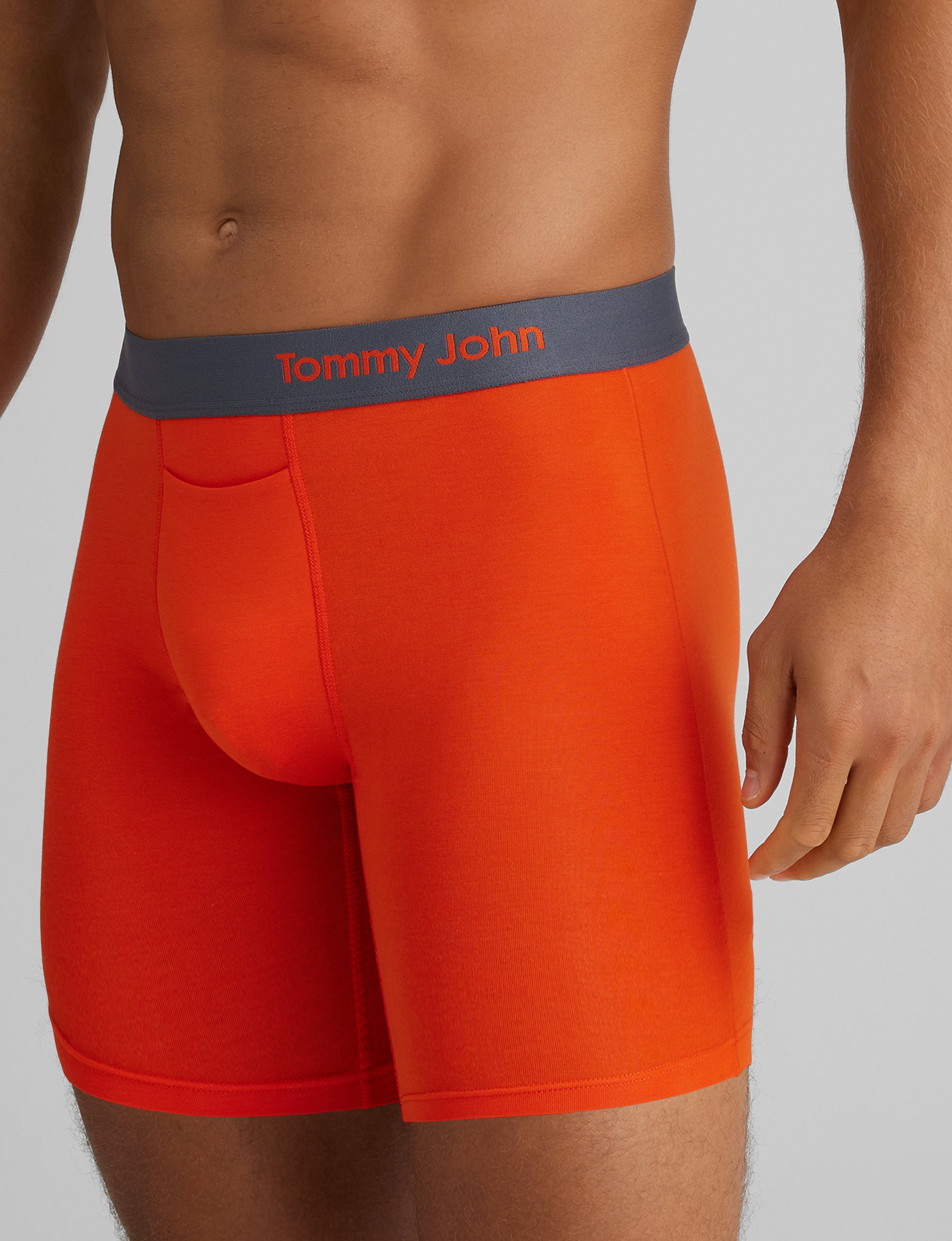 Cool Cotton Mid-Length Boxer Brief 6"