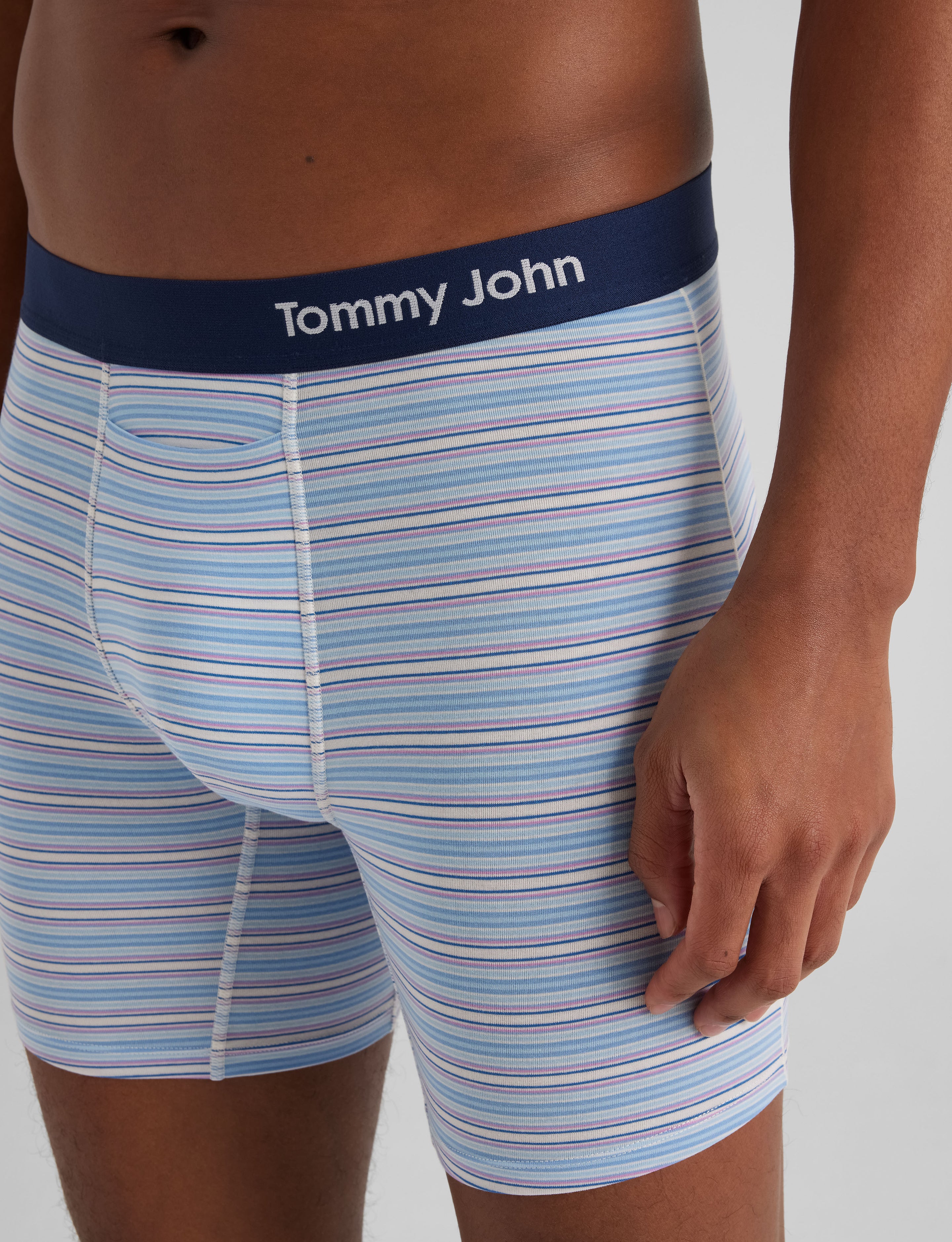 Cool Cotton Mid-Length Boxer Brief 6"