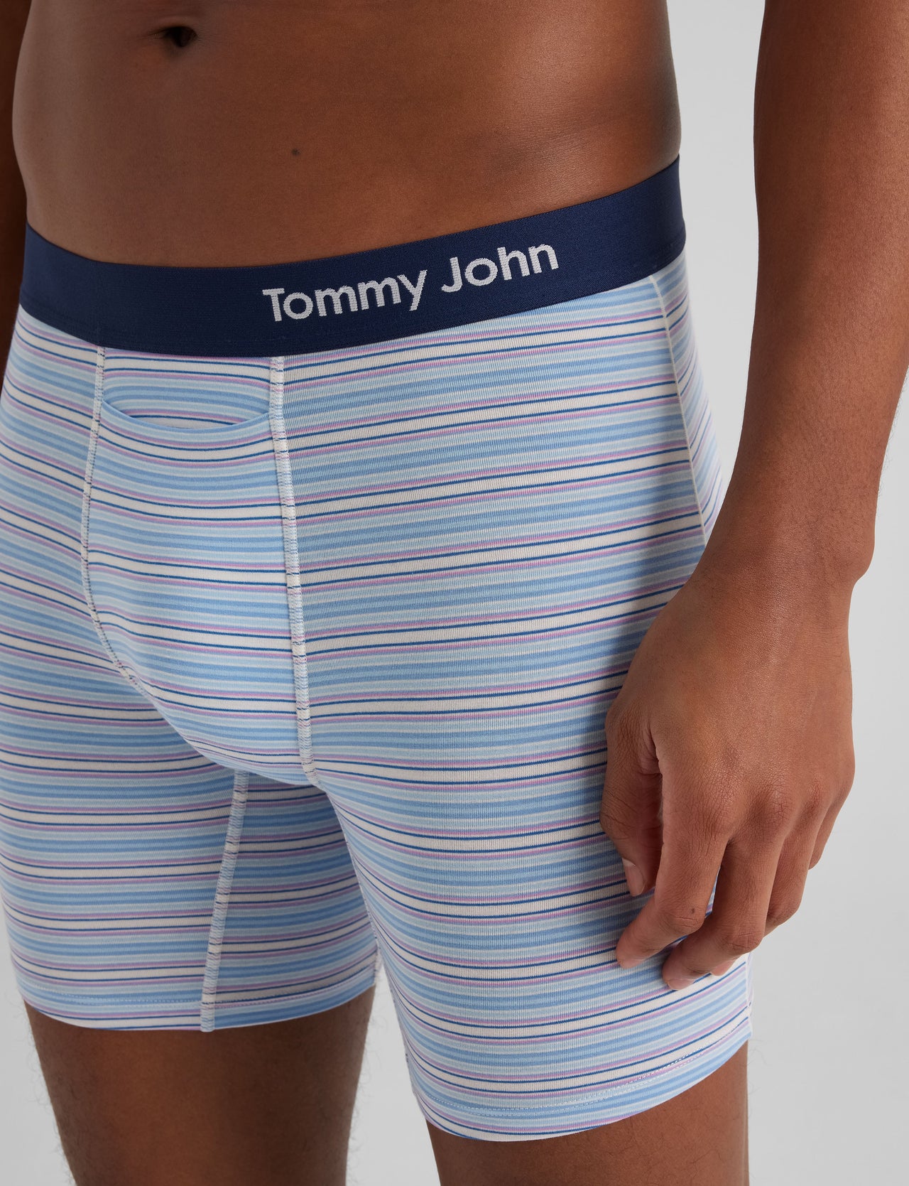 Cool Cotton Mid-Length Boxer Brief 6"
