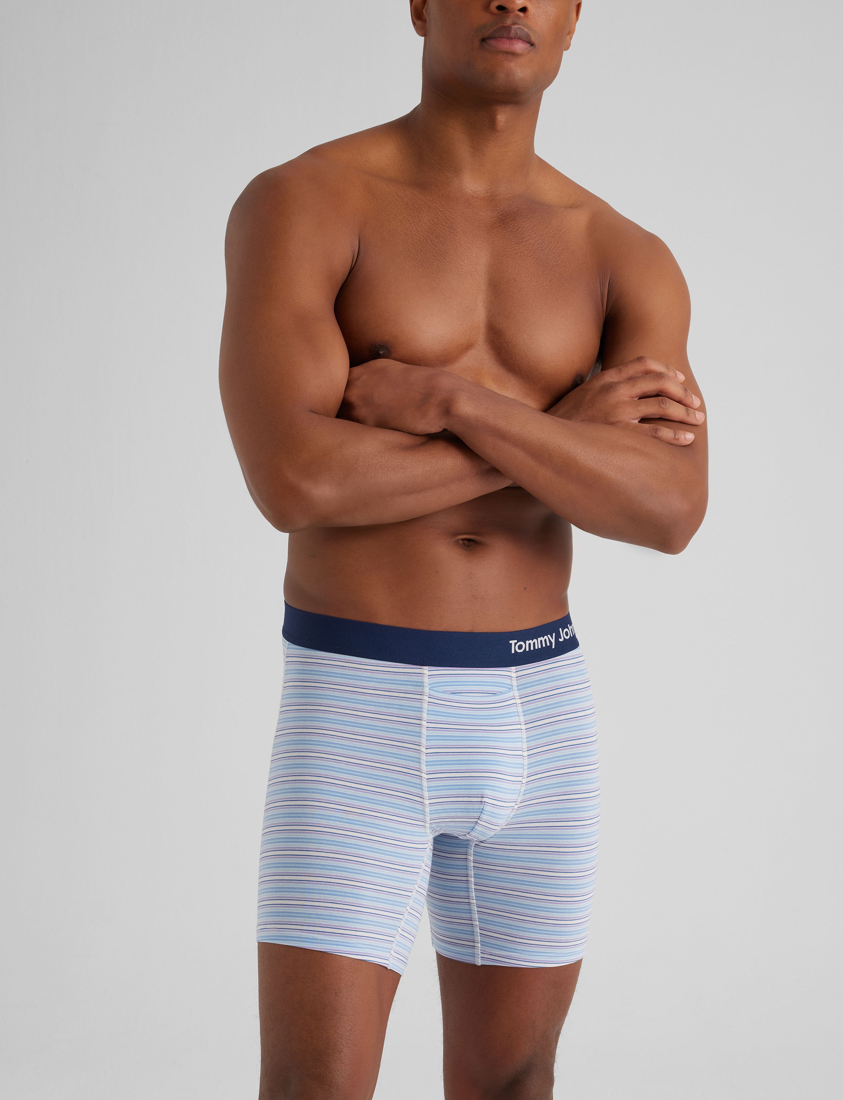 Cool Cotton Mid-Length Boxer Brief 6"