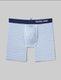 Cool Cotton Mid-Length Boxer Brief 6"::Dutch Canal Multi Stripe::Swatch