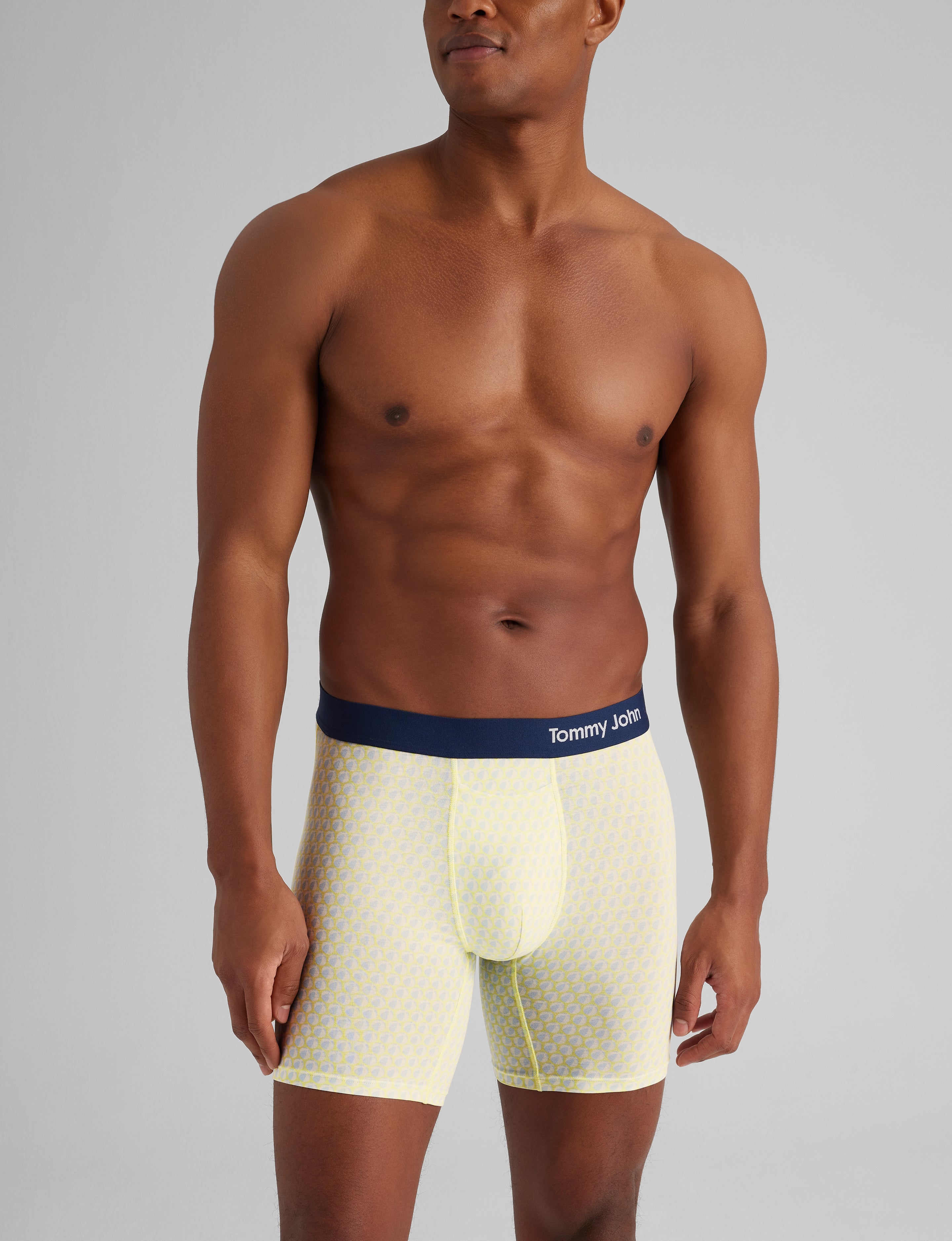 Cool Cotton Mid-Length Boxer Brief 6" (6-Pack)