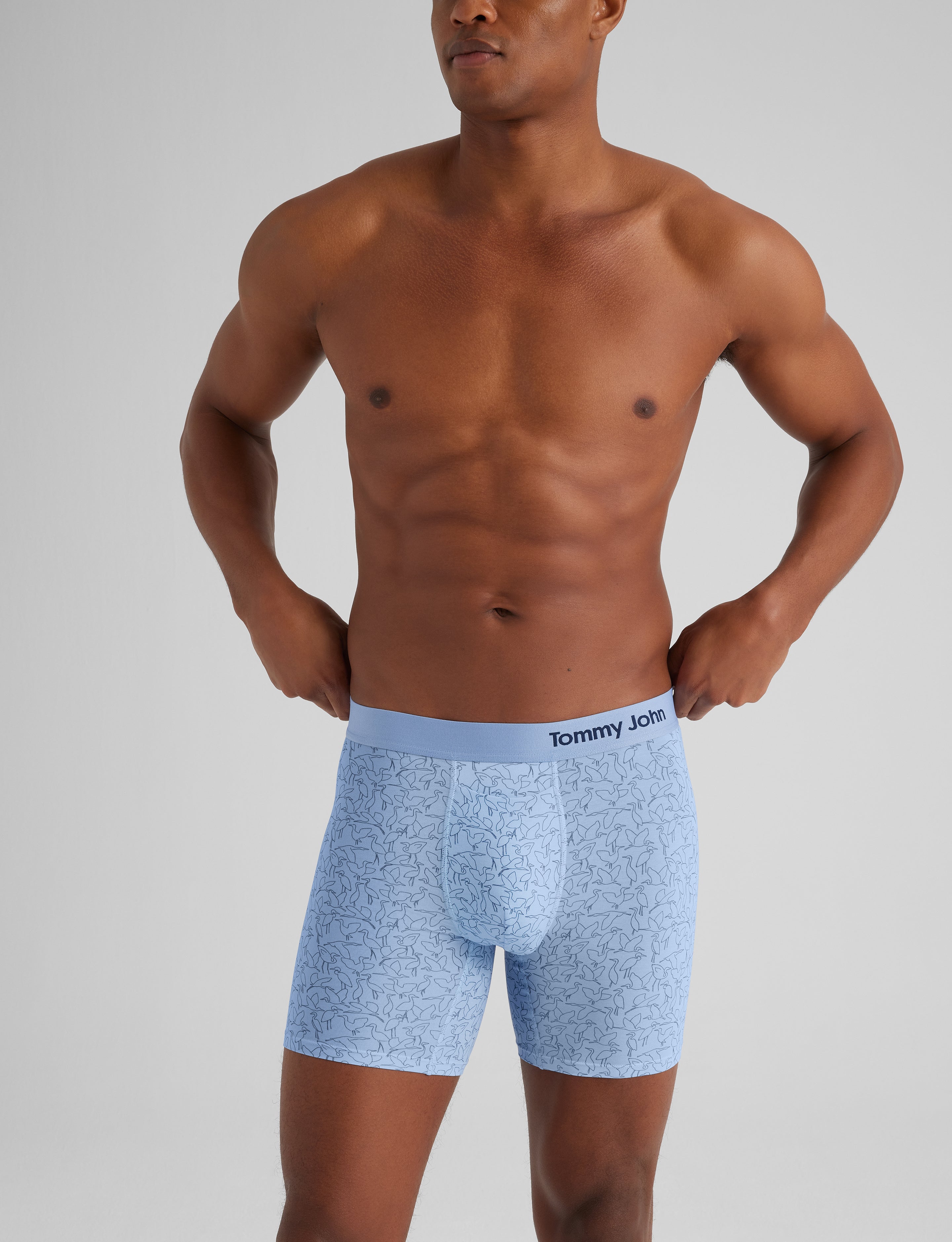 Cool Cotton Mid-Length Boxer Brief 6" (3-Pack)