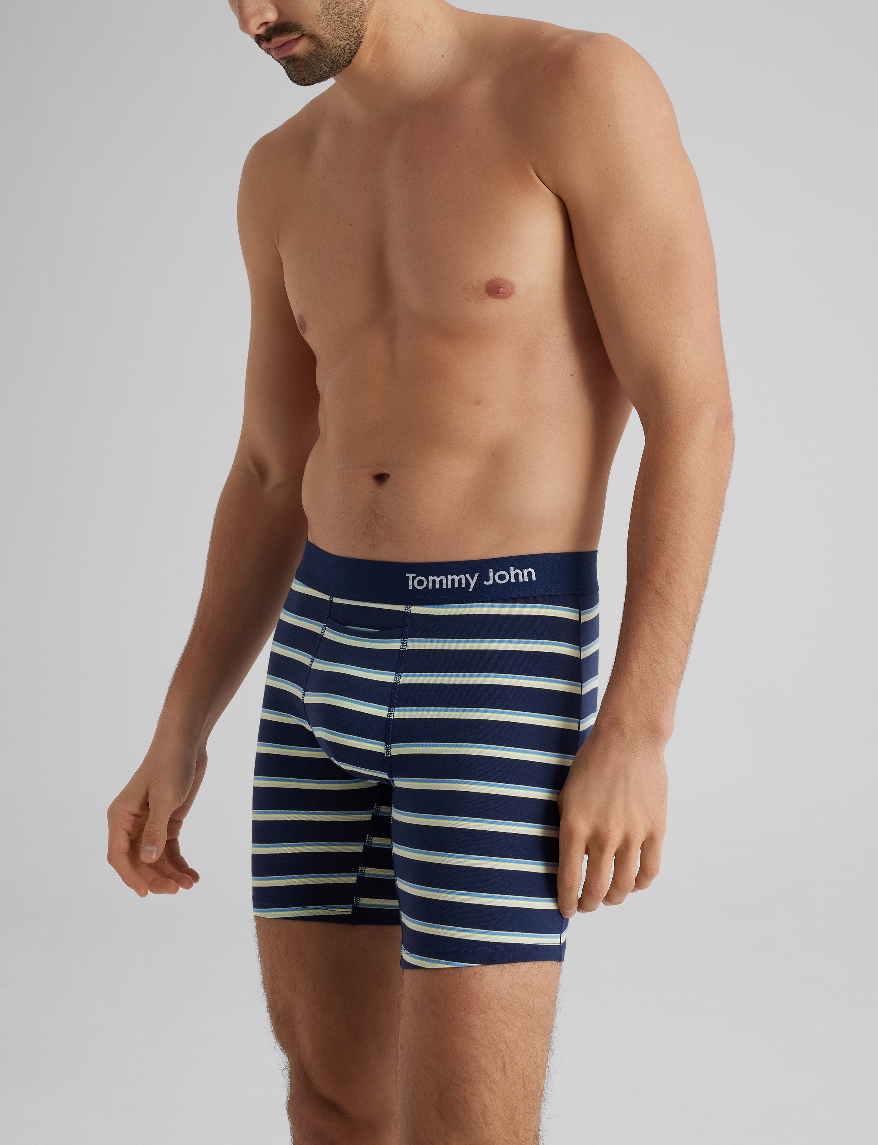 Cool Cotton Mid-Length Boxer Brief 6" (3-Pack)