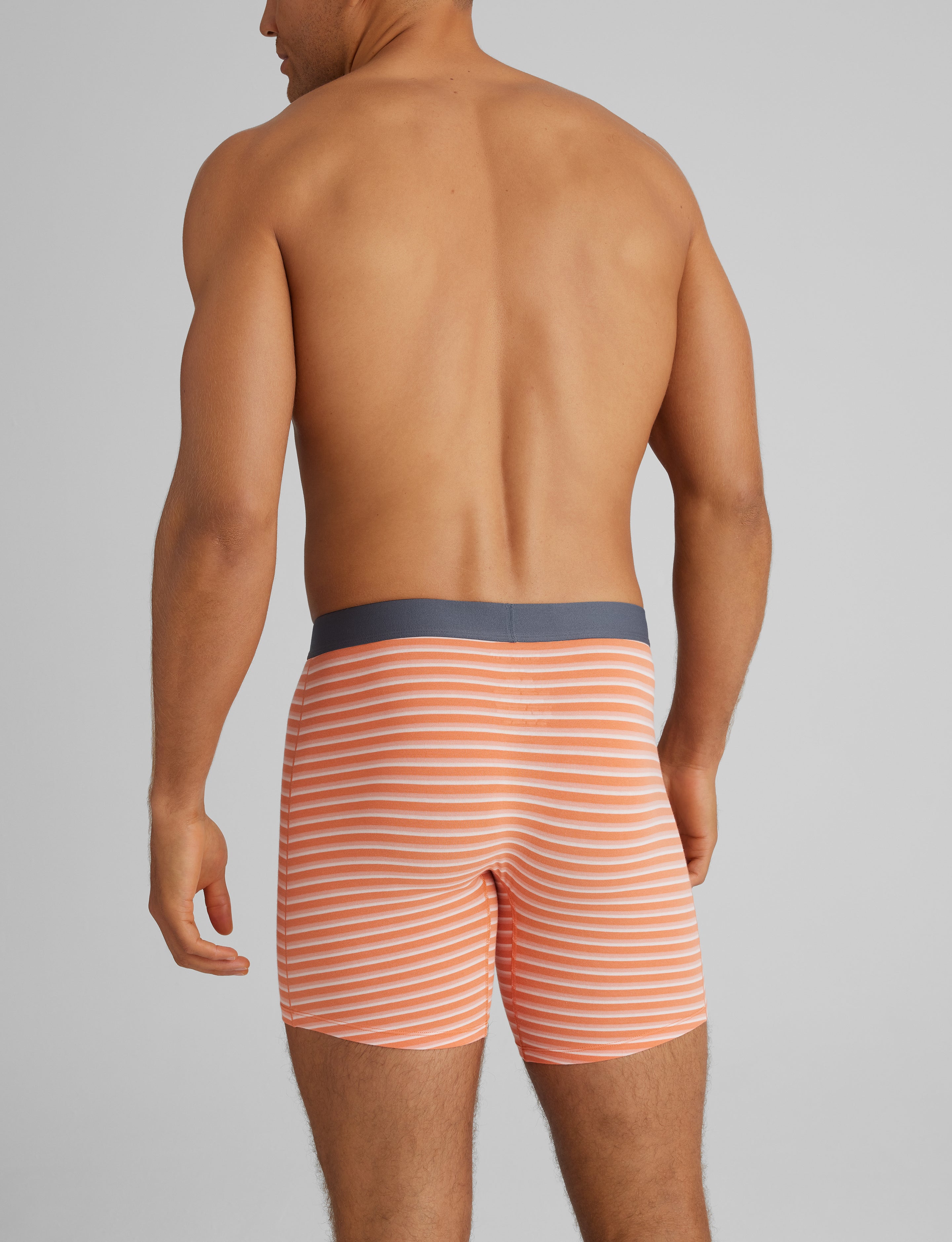 Cool Cotton Mid-Length Boxer Brief 6"