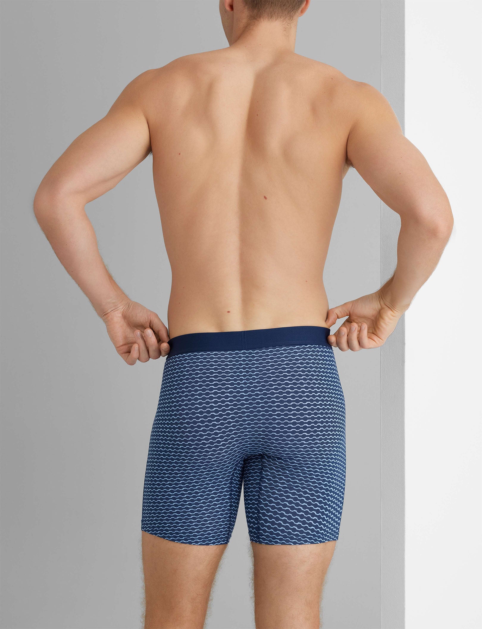 Cool Cotton Mid-Length Boxer Brief 6" (6-Pack)