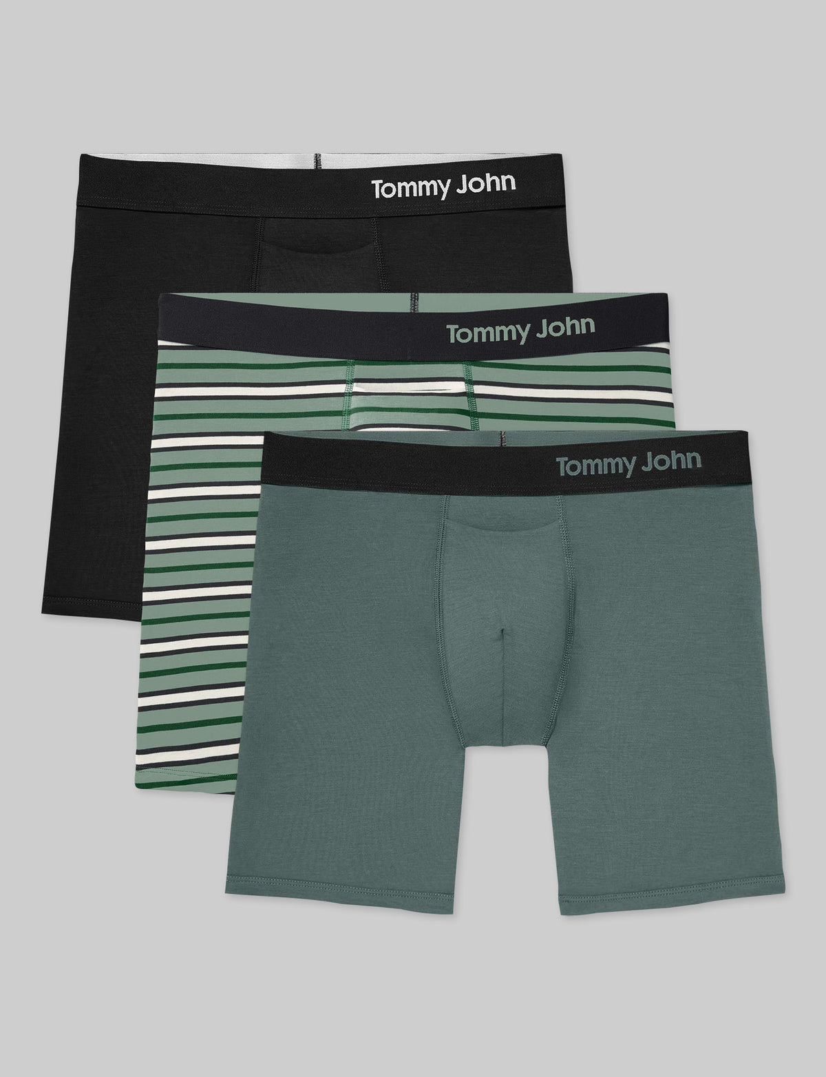 Cool Cotton Mid-Length Boxer Brief 6" (3-Pack)