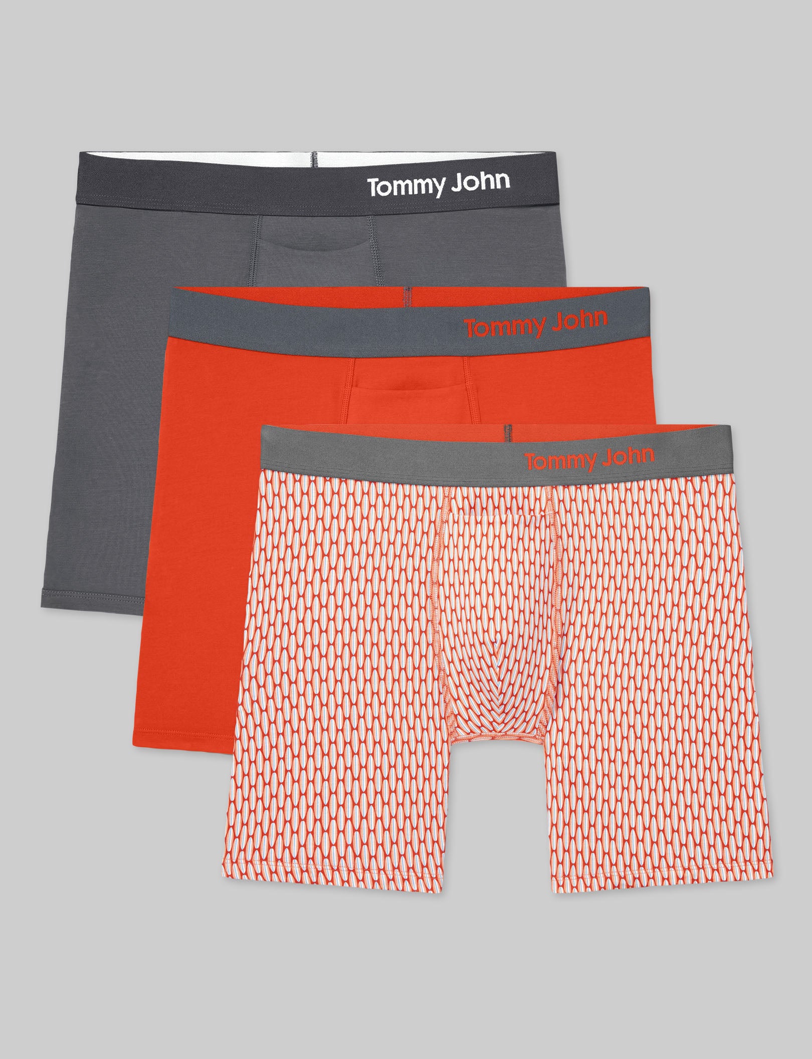 Cool Cotton Mid-Length Boxer Brief 6" (3-Pack)
