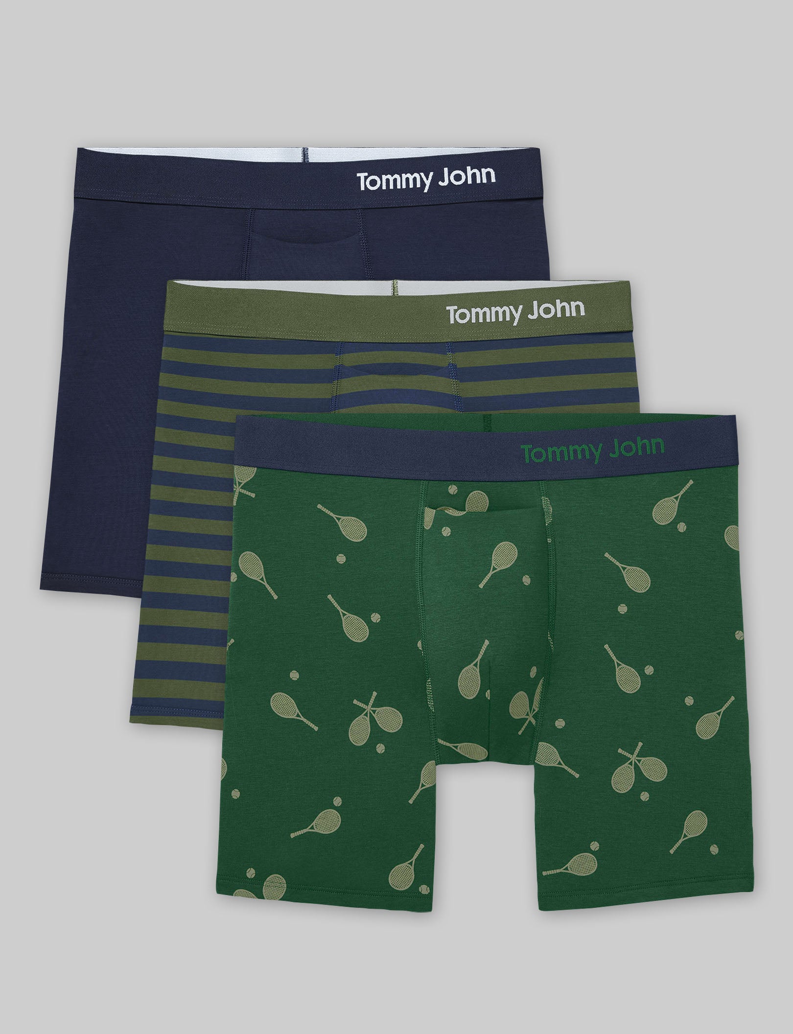 Cool Cotton Mid-Length Boxer Brief 6" (3-Pack)