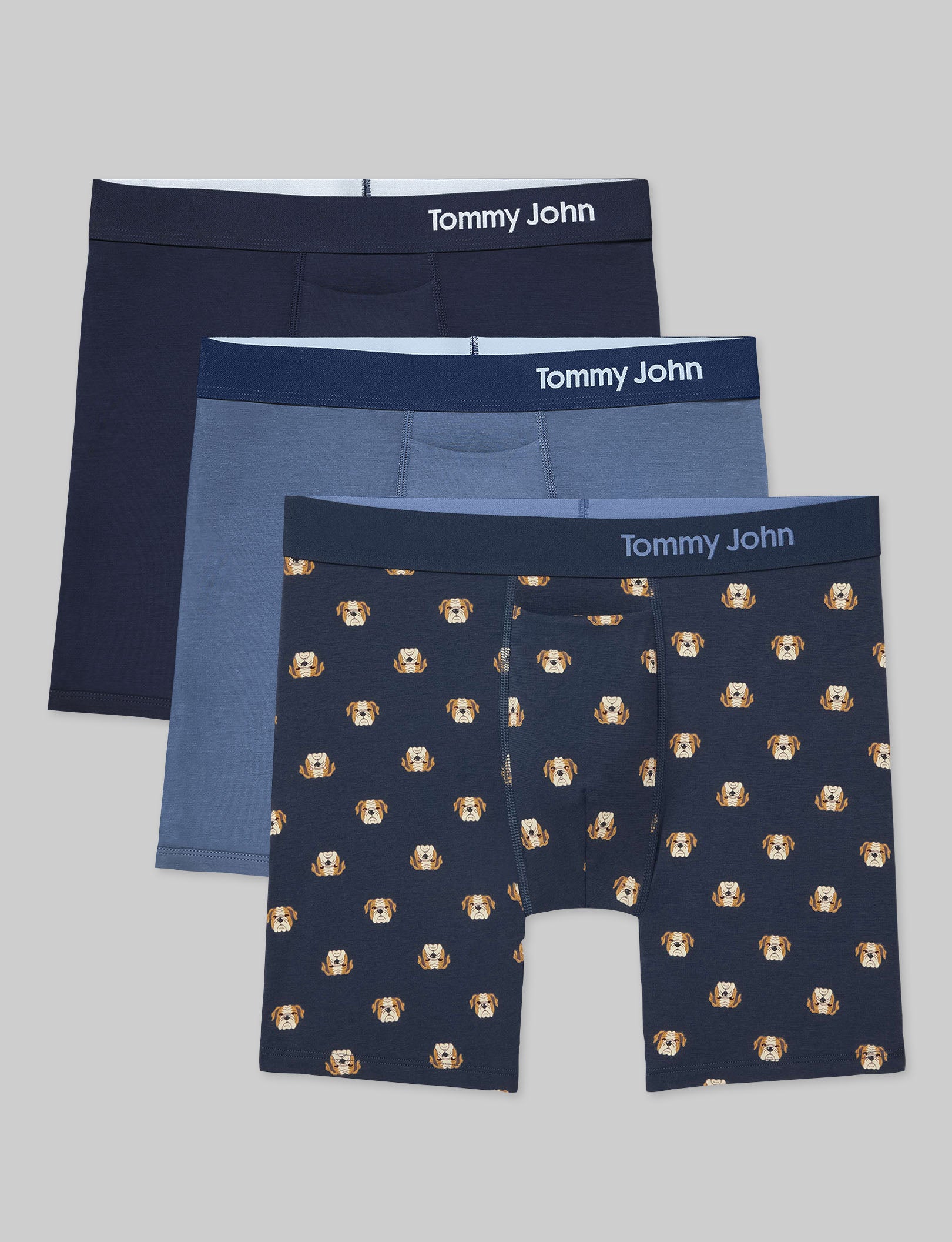 Cool Cotton Mid-Length Boxer Brief 6" (3-Pack)