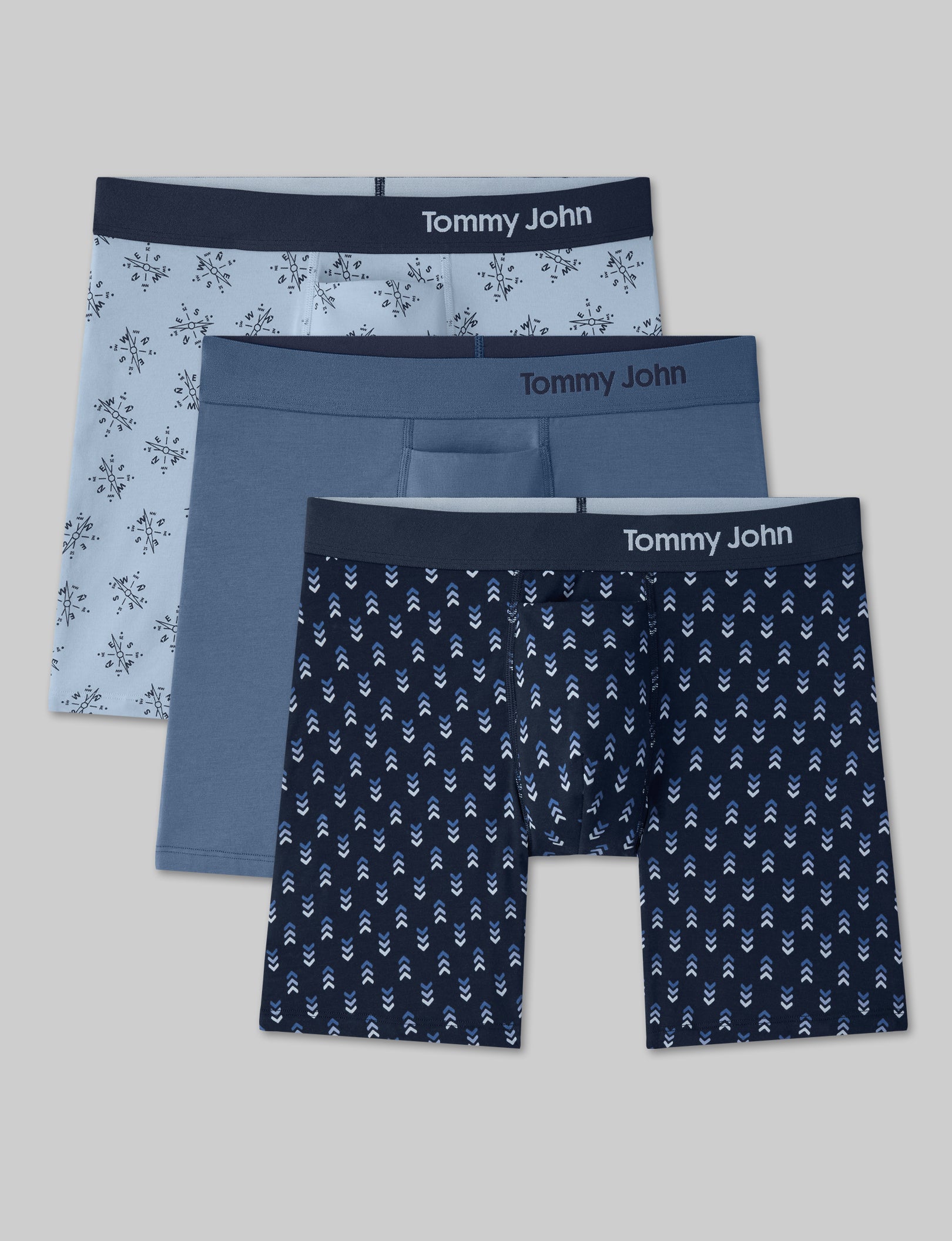 Cool Cotton Mid-Length Boxer Brief 6" (3-Pack)