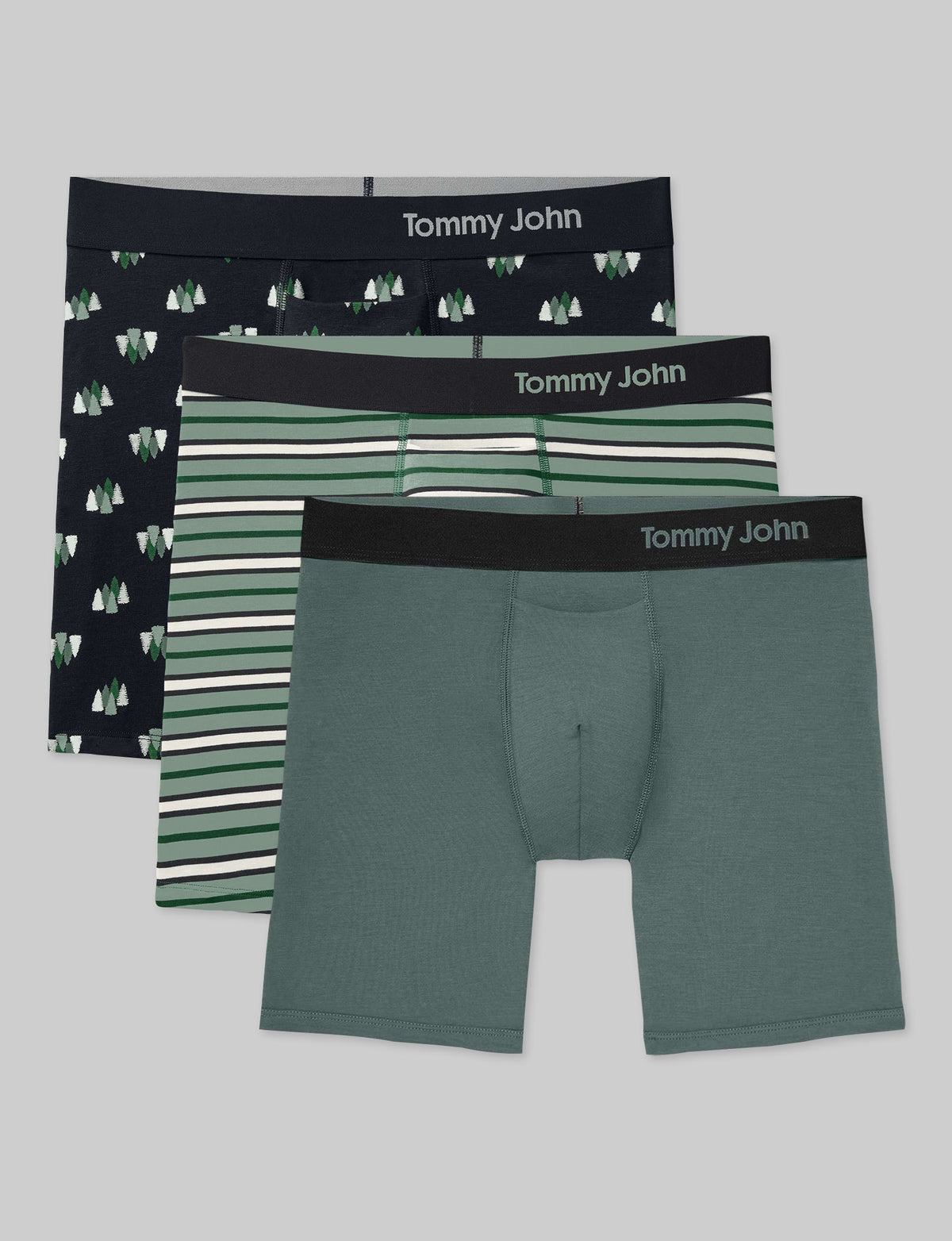 Cool Cotton Mid-Length Boxer Brief 6" (3-Pack)