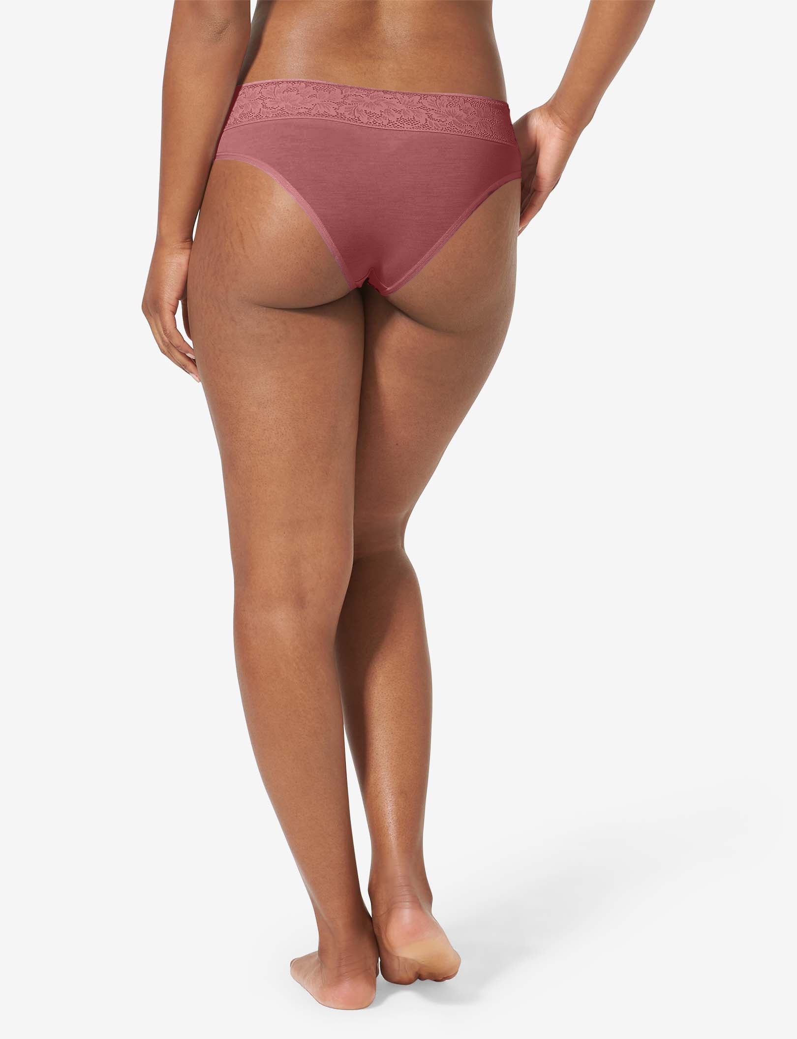 Women's Second Skin Cheeky, Lace Waist