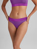 Women's Second Skin Thong, Lace Waist::Dahlia Lace Waist