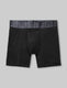 Apollo Mid-Length Boxer Brief 6"::Black::Swatch