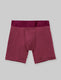 Apollo Mid-Length Boxer Brief 6"::Burgundy::Swatch