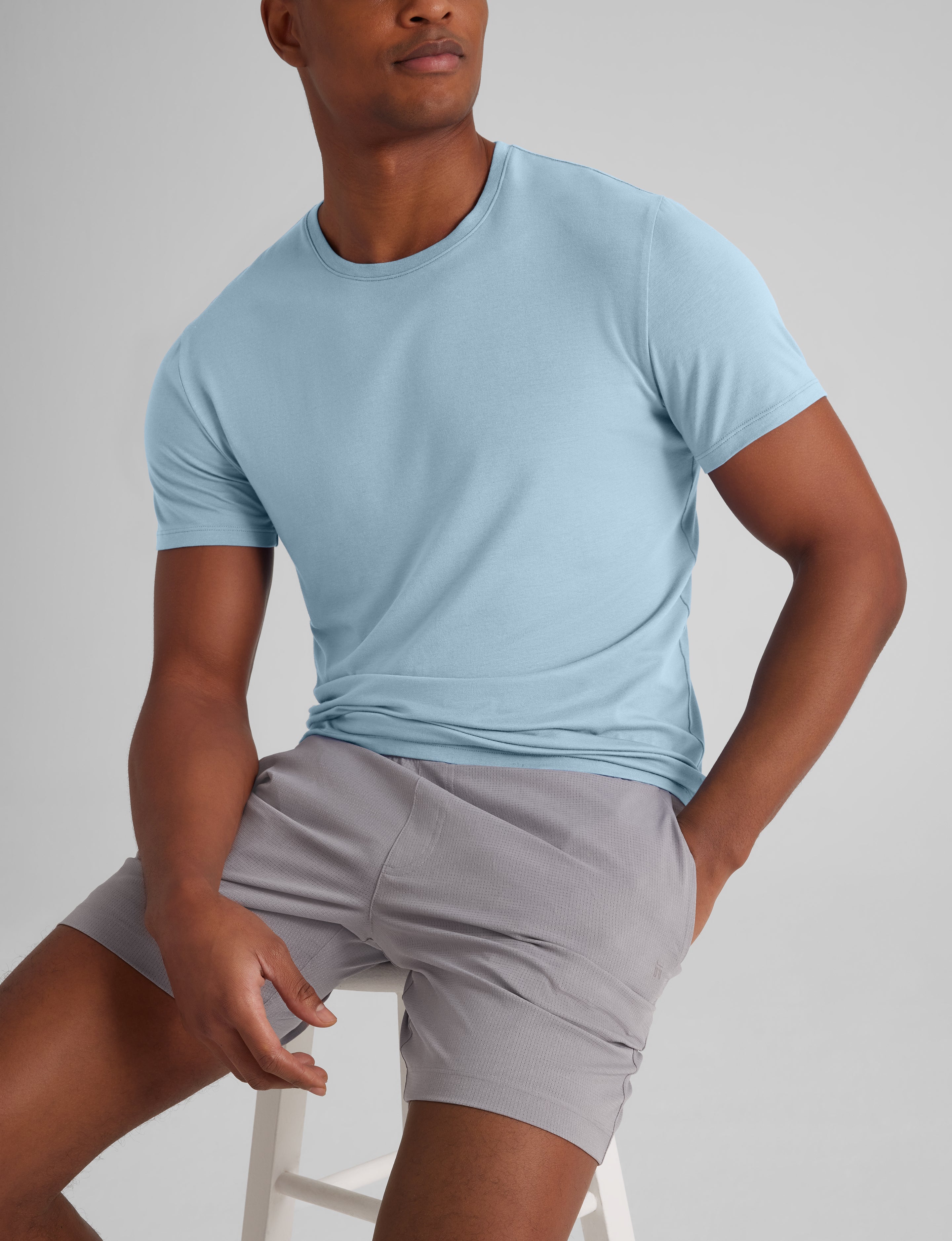 Second Skin Crew Neck Tee