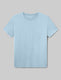 Second Skin Crew Neck Tee::Skyway Blue::Swatch