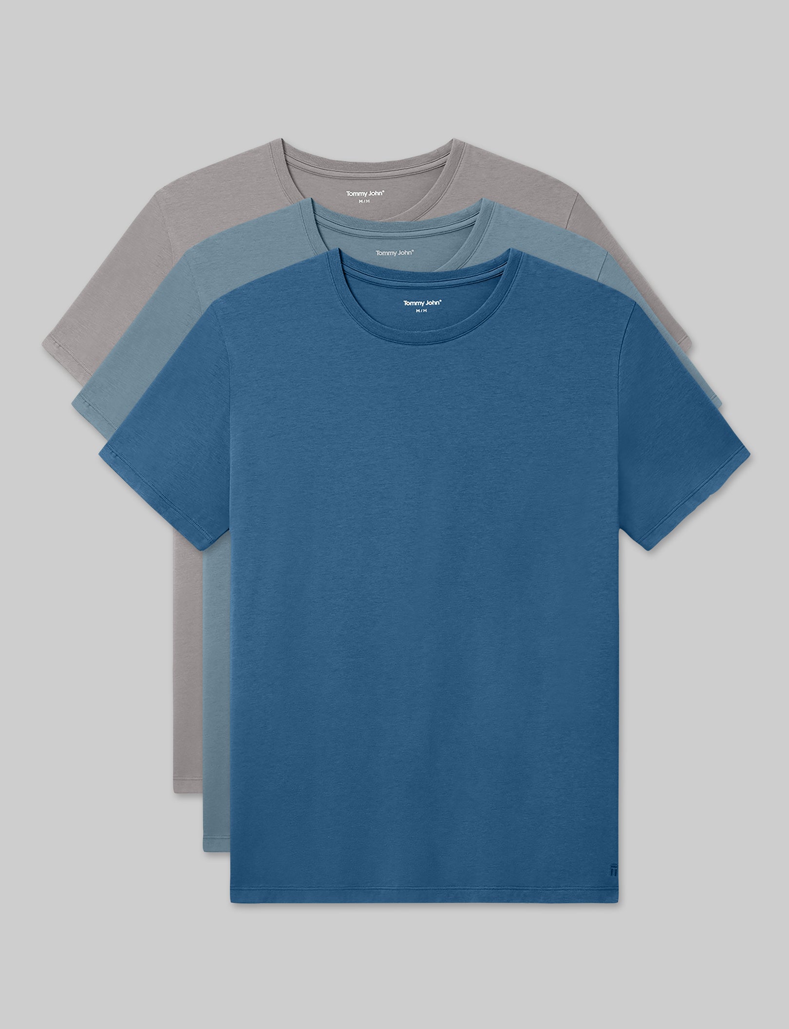Second Skin Crew Neck Tee (3-Pack)