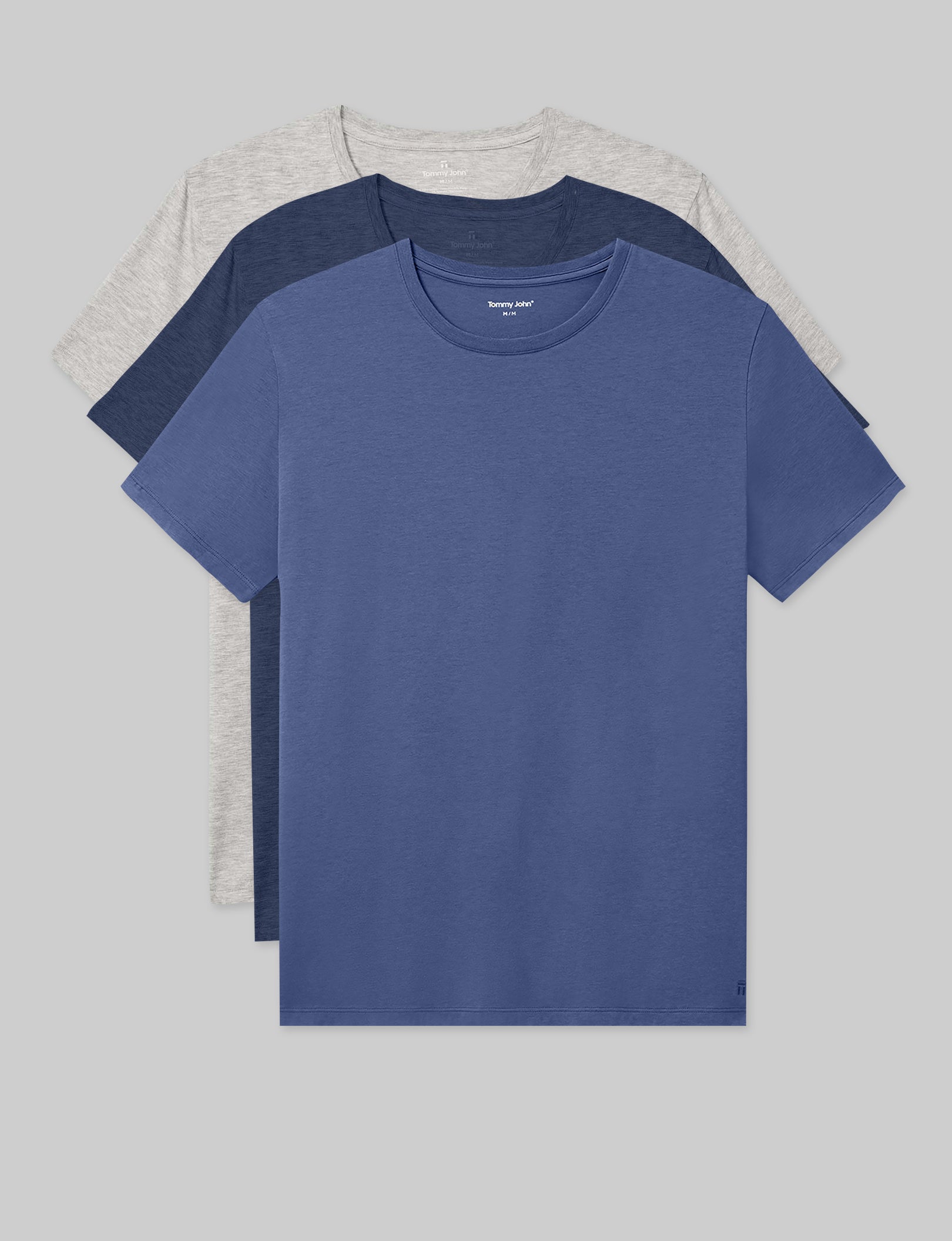 Second Skin Crew Neck Tee (3-Pack)